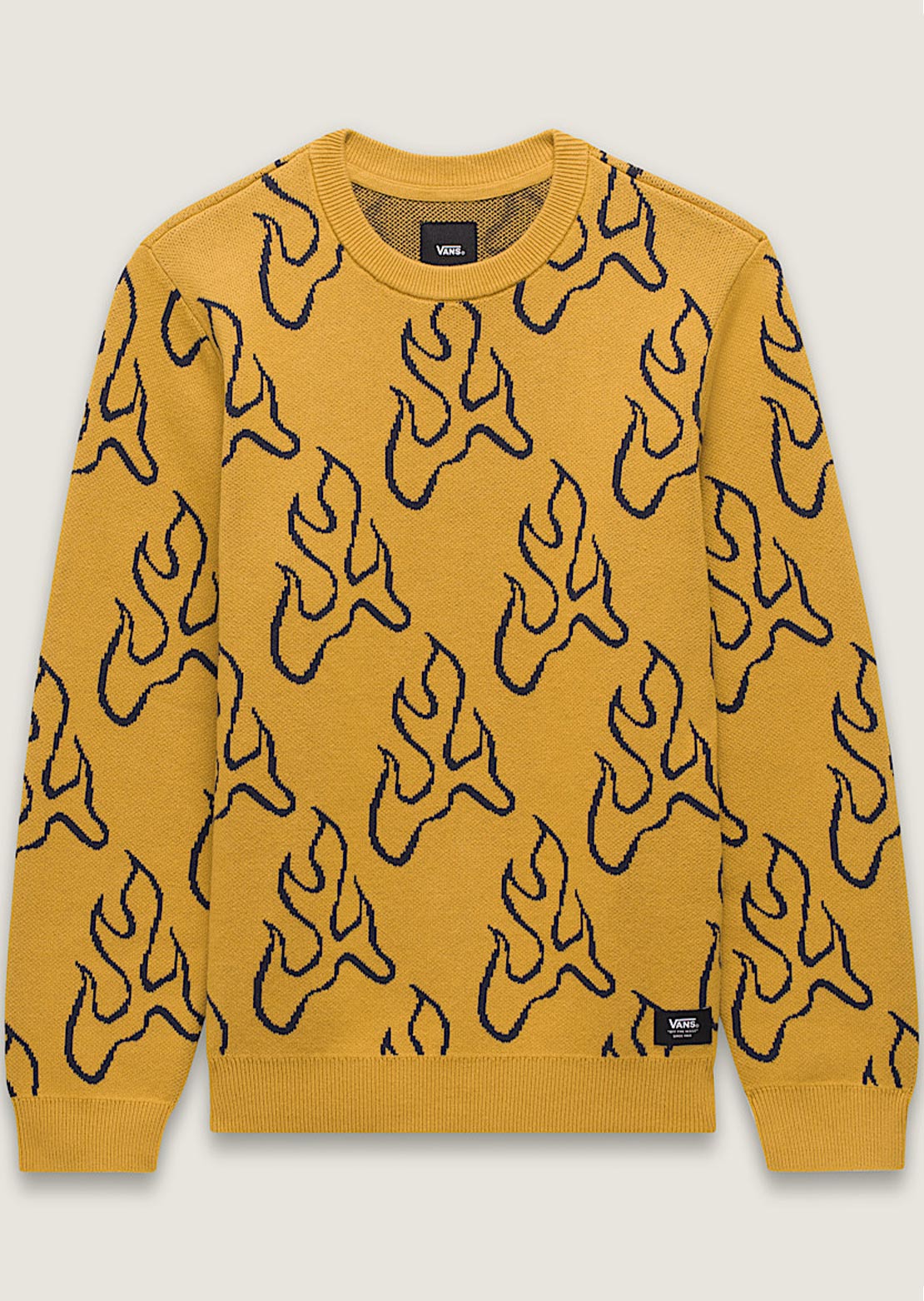 Vans Junior Blaze Crewneck Sweater Harvest Gold