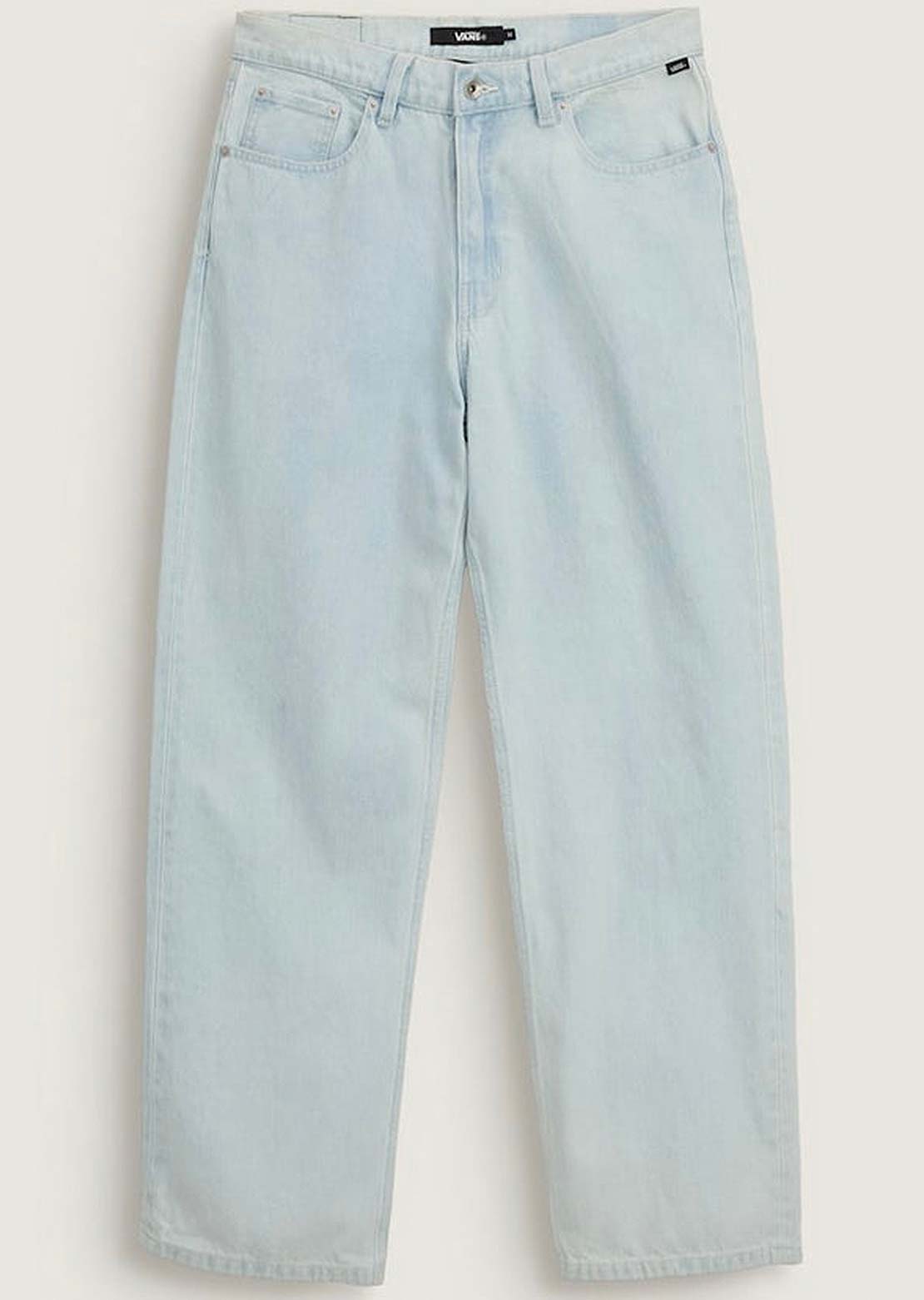 Vans Junior Check-5 Loose Denim Pants Ice Blue