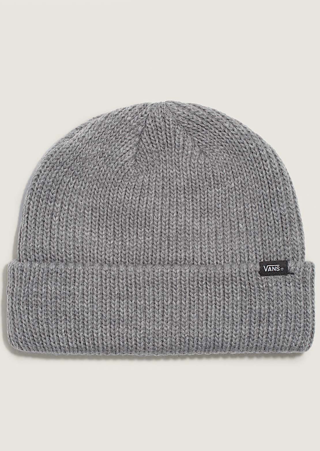 Vans Junior Core Basic Cuff Beanie Heather Grey