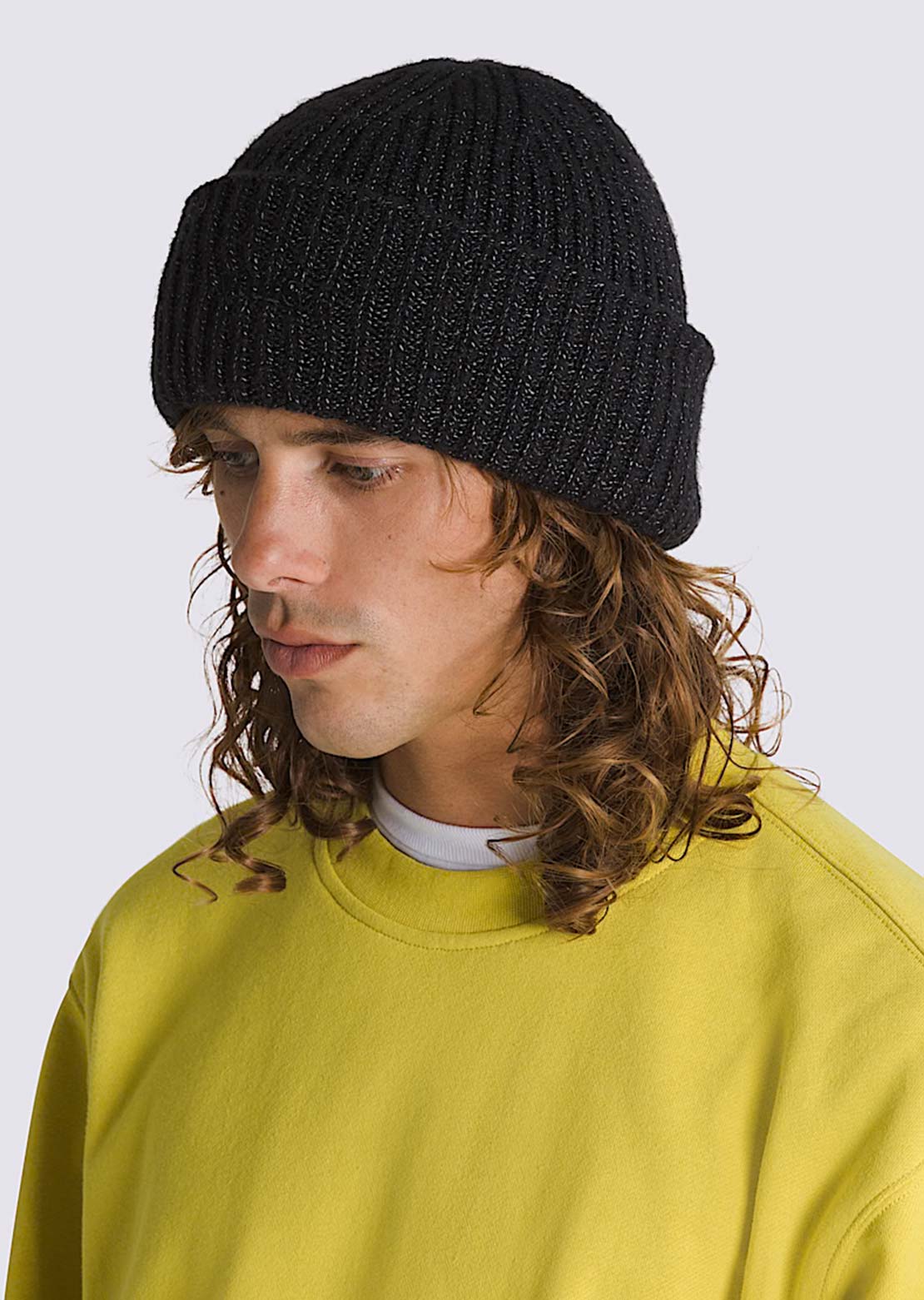 Vans Junior Densmore Wide Cuff Beanie Black