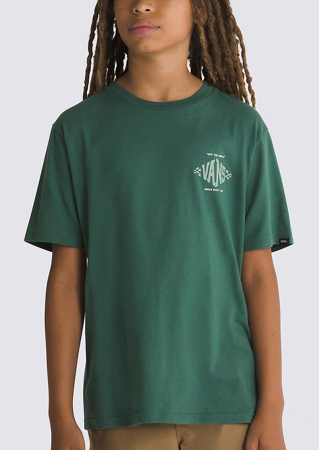 Vans Junior Diamond T-Shirt Bistro green