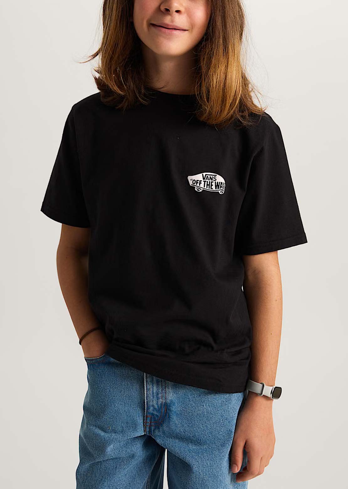 Vans Junior Double Standard T-Shirt Black