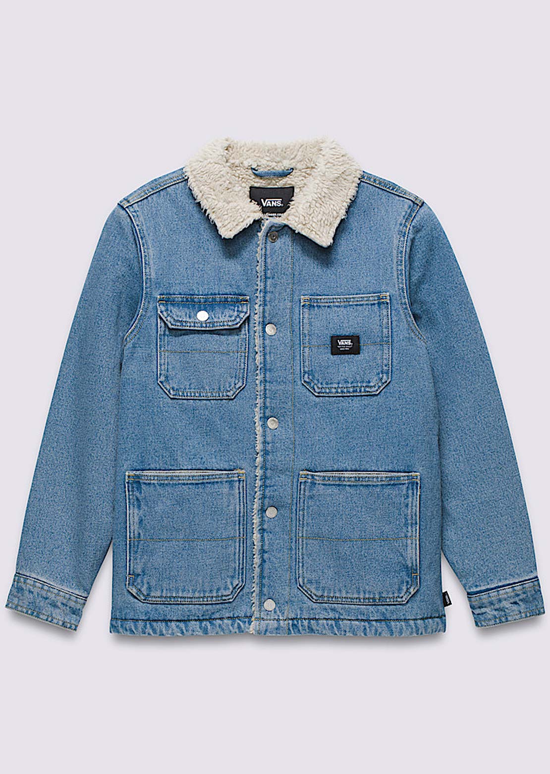 Vans Junior Drill Chore Denim Pant Stonewash/Blue