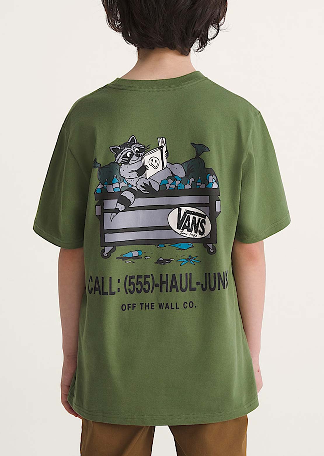 Vans Junior Dumpster Raccoon T-Shirt