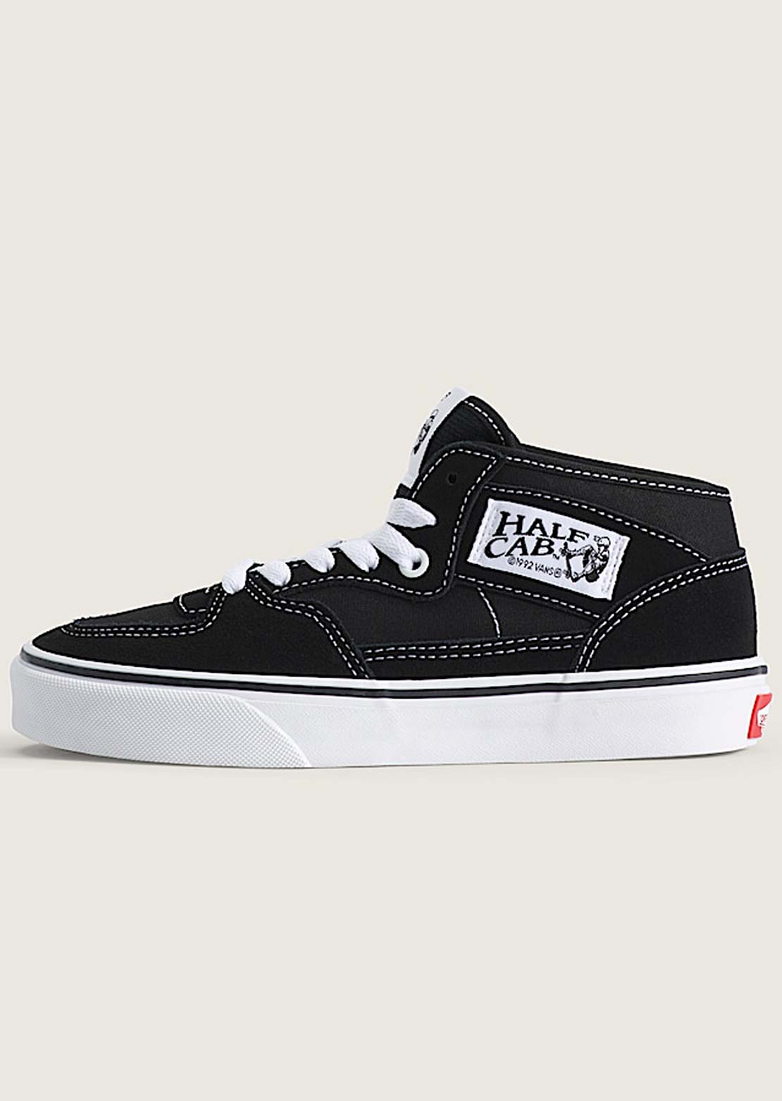 Vans Junior Half Cab Decon Shoes Black/True White