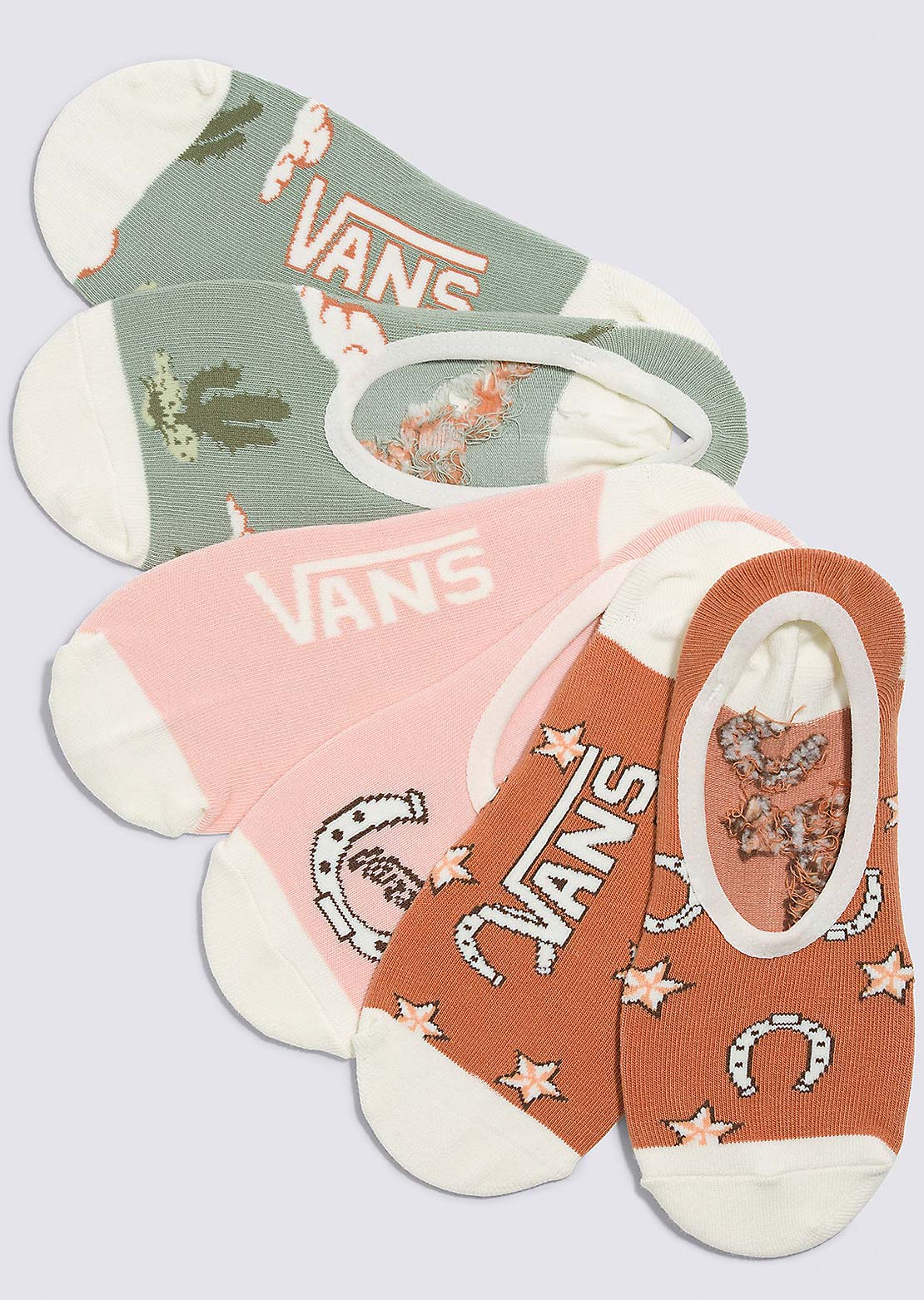 Vans Junior Horseshoe Canoodle Socks Chintz Rose
