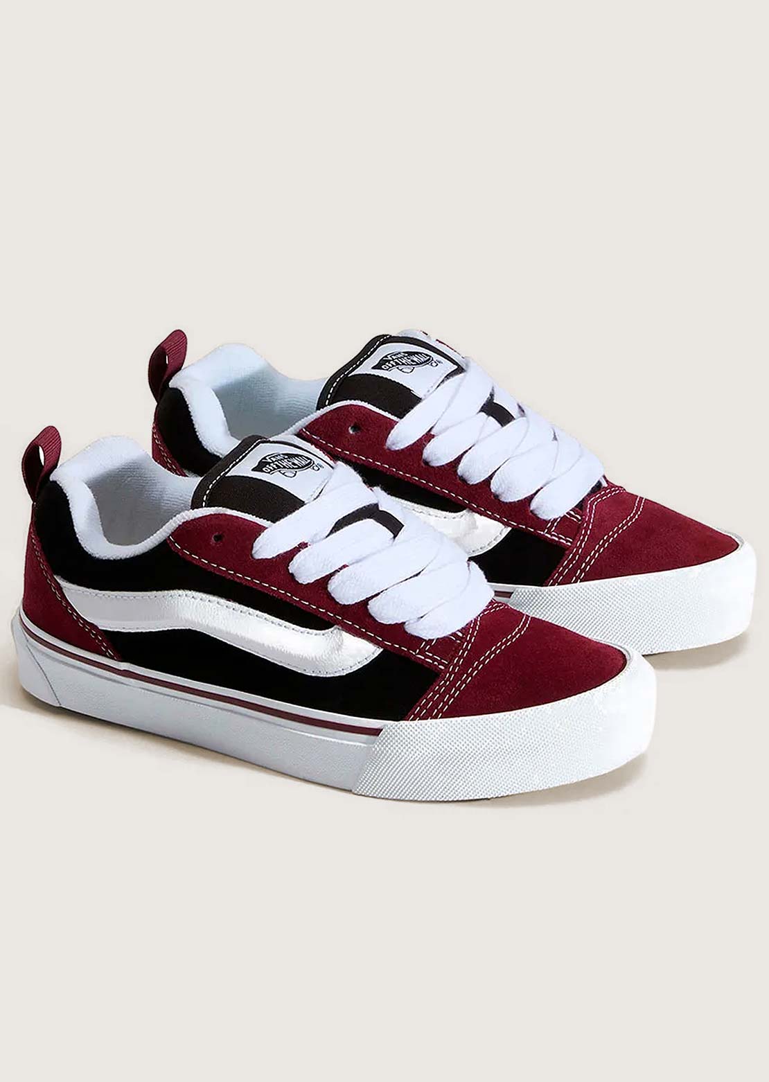 Vans Junior KNU Skool Shoes Nineties Port Royale/Black