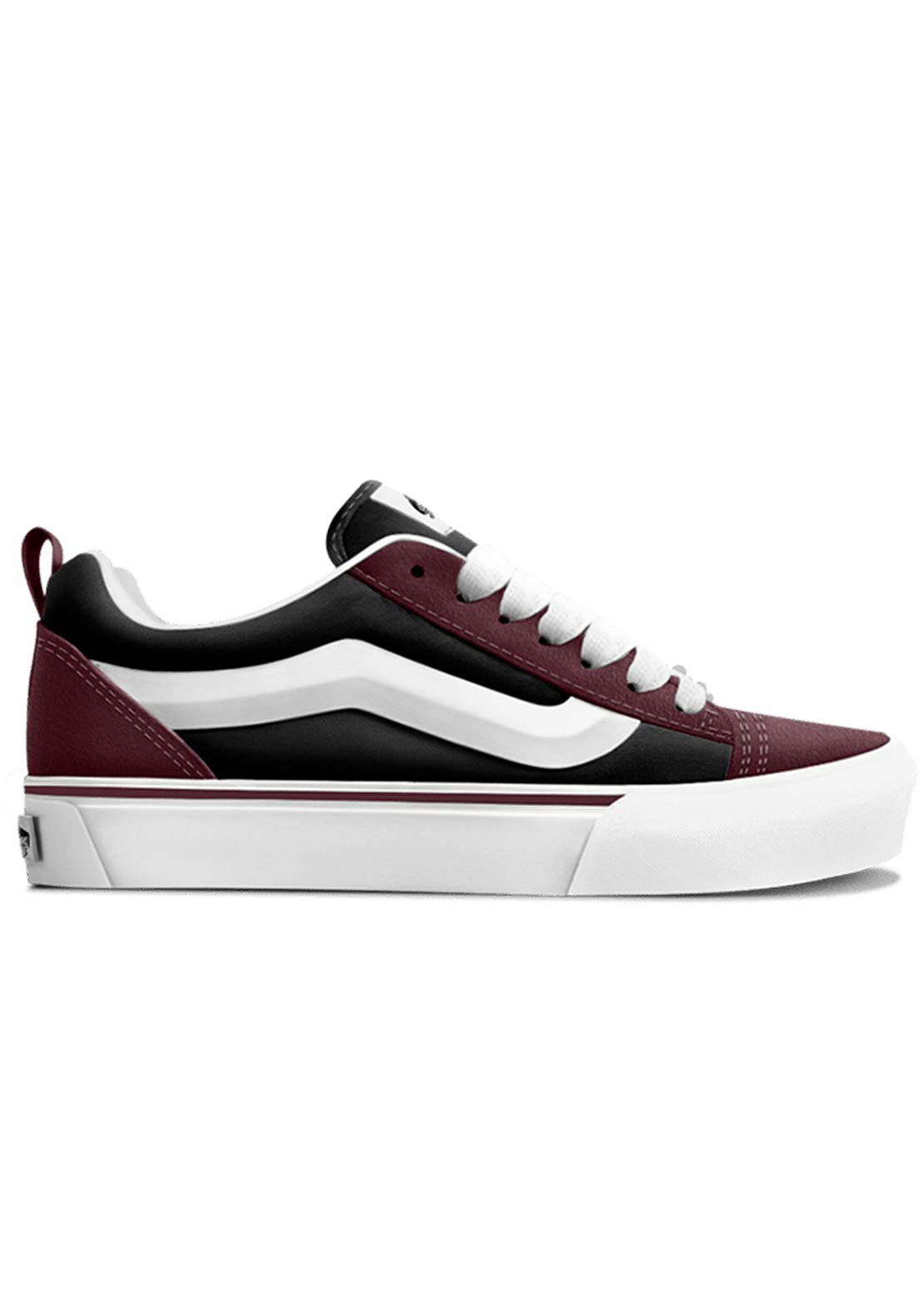 Vans Junior KNU Skool Shoes Nineties Port Royale/Black