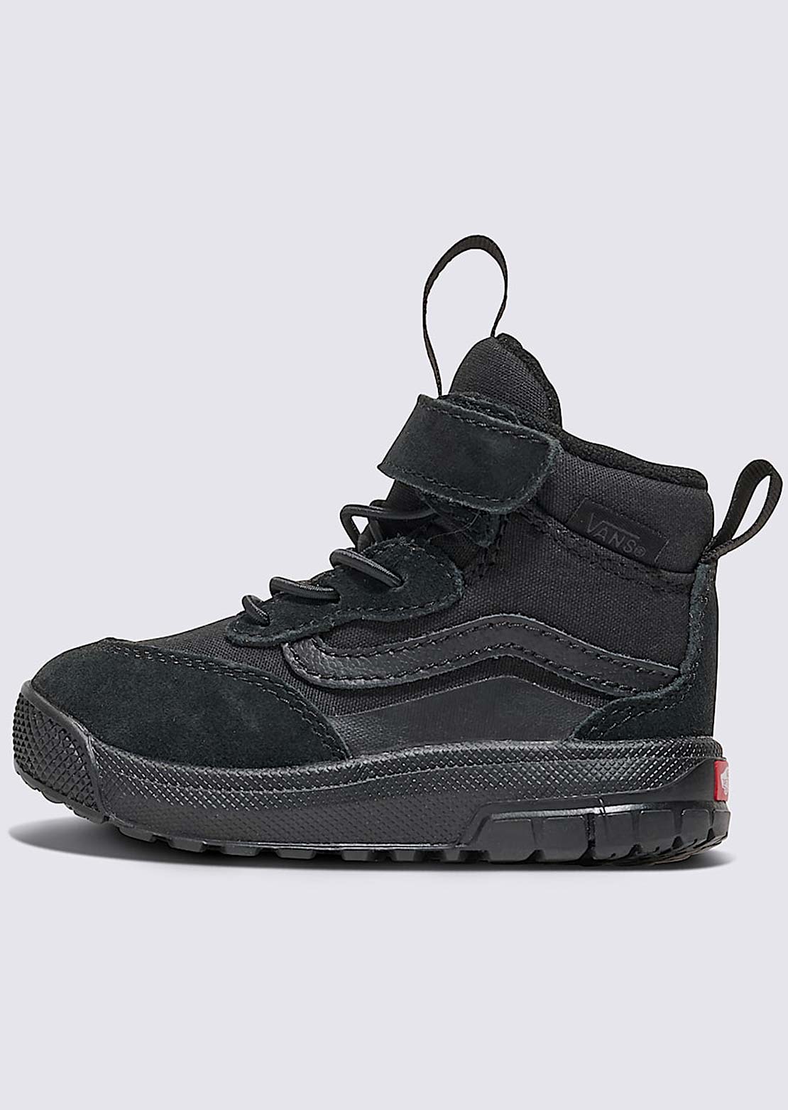 Vans Junior Mini Crest Shoes Black/Black