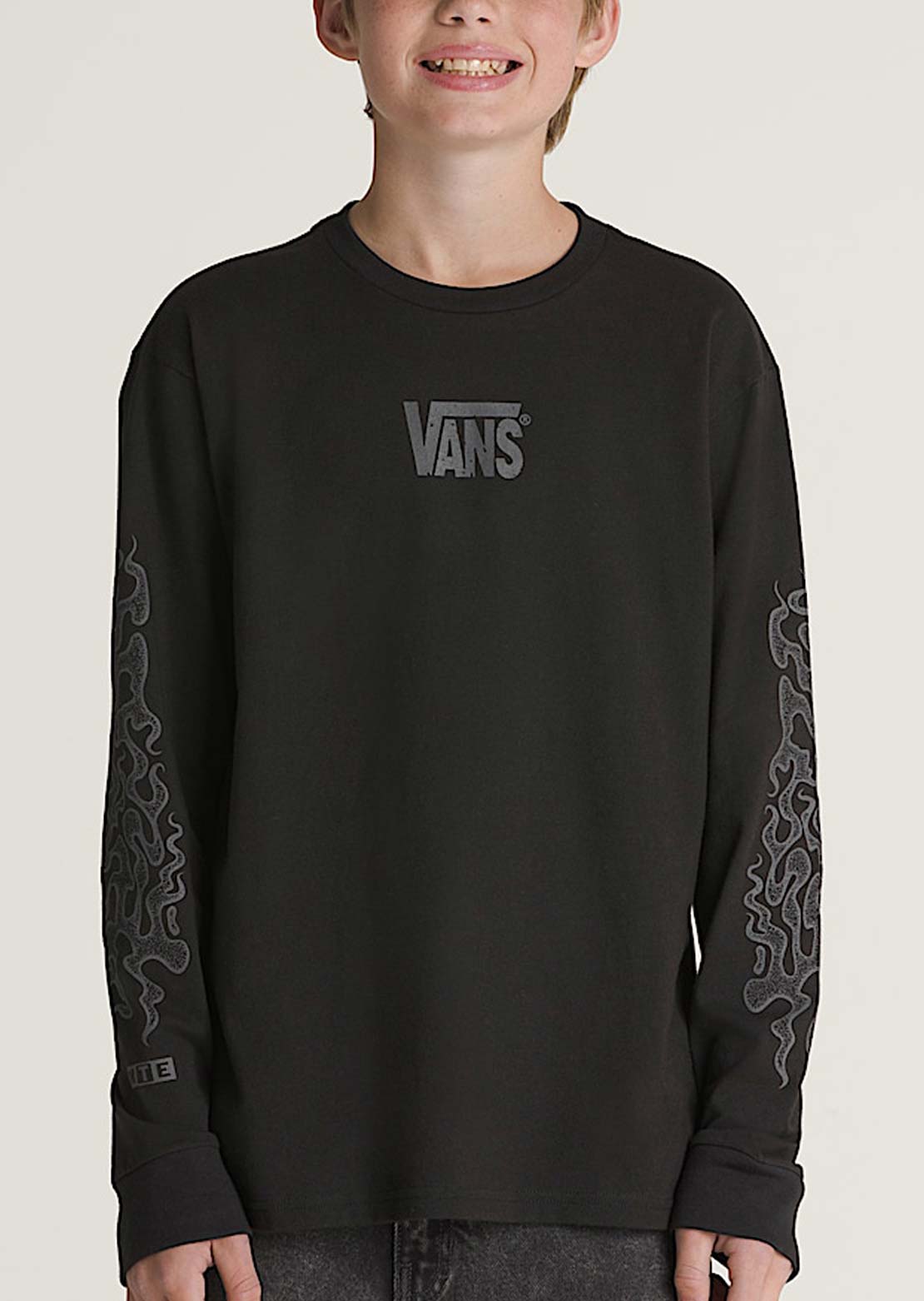 Vans Junior MTE Wavy Dune Long Sleeve Black