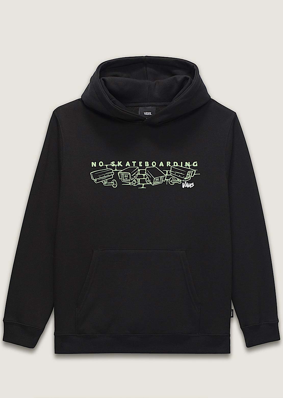 Vans Junior Night Watchers Loose Pullover Hood Black