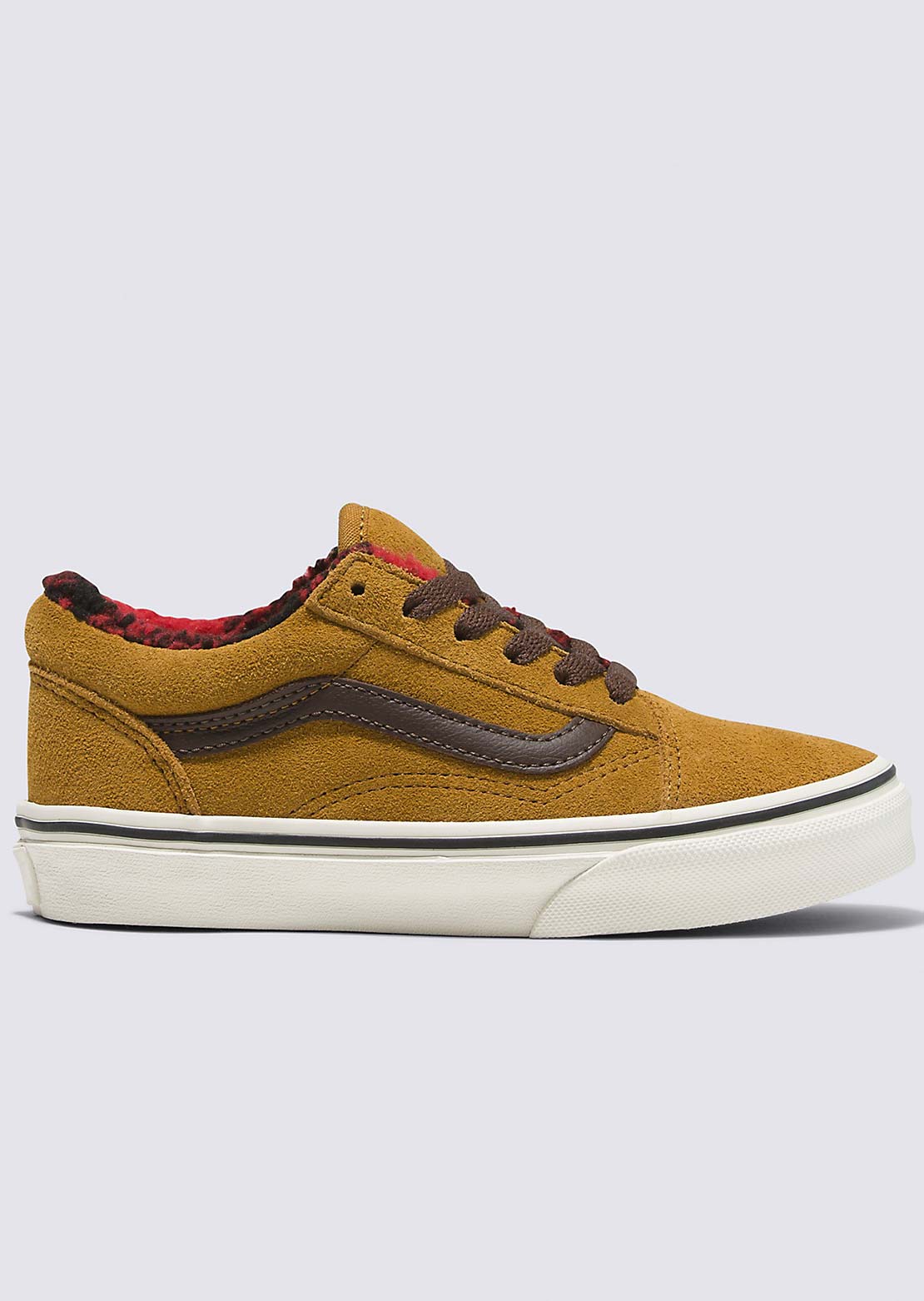 Vans Junior Old Skool Shoes Fatal Floral Golden Brown
