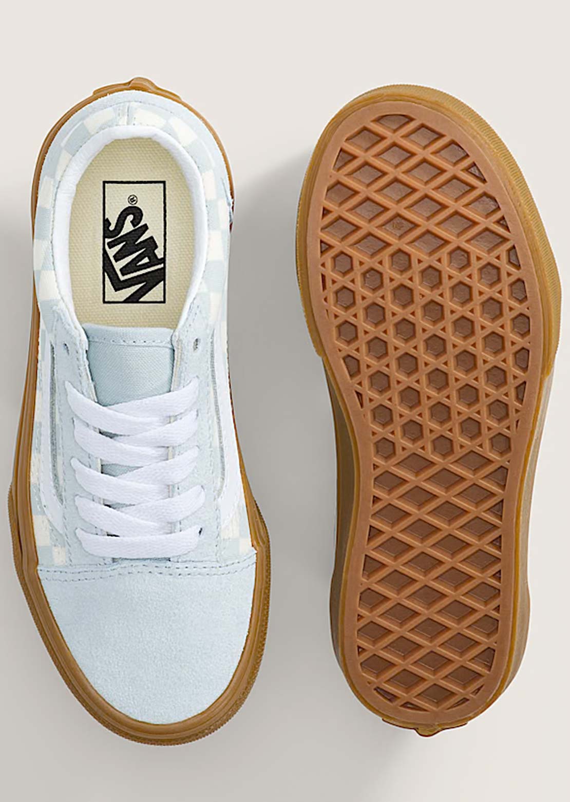 Vans Junior Old Skool Shoes Dawn Mist