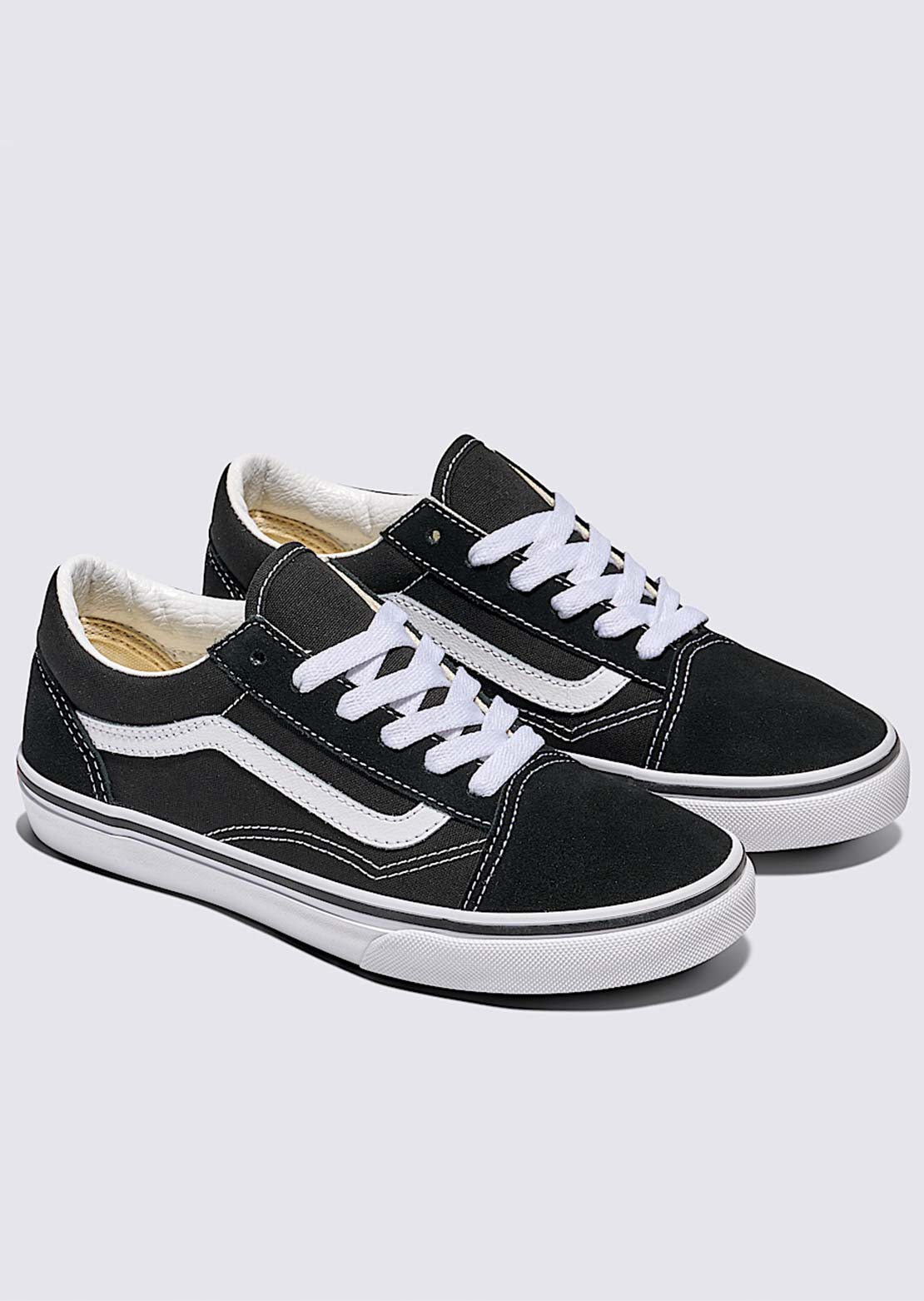 Vans Junior Old Skool Shoes Black/White