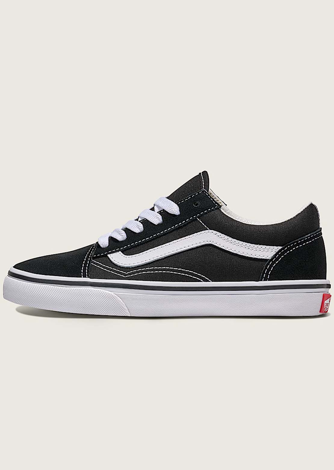 Vans Junior Old Skool Shoes Black/White