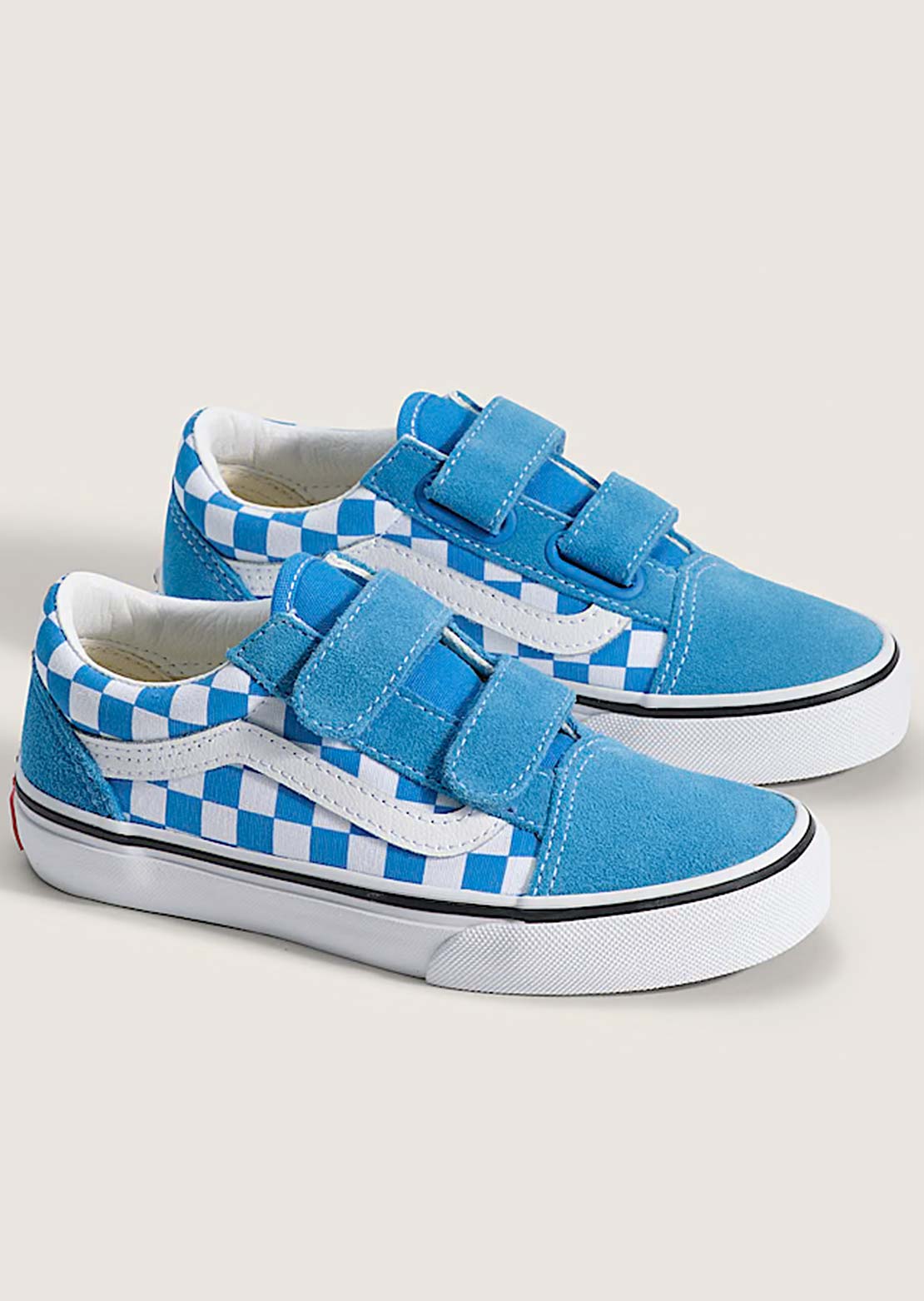 Vans Junior Old Skool V Shoes Bright Azure