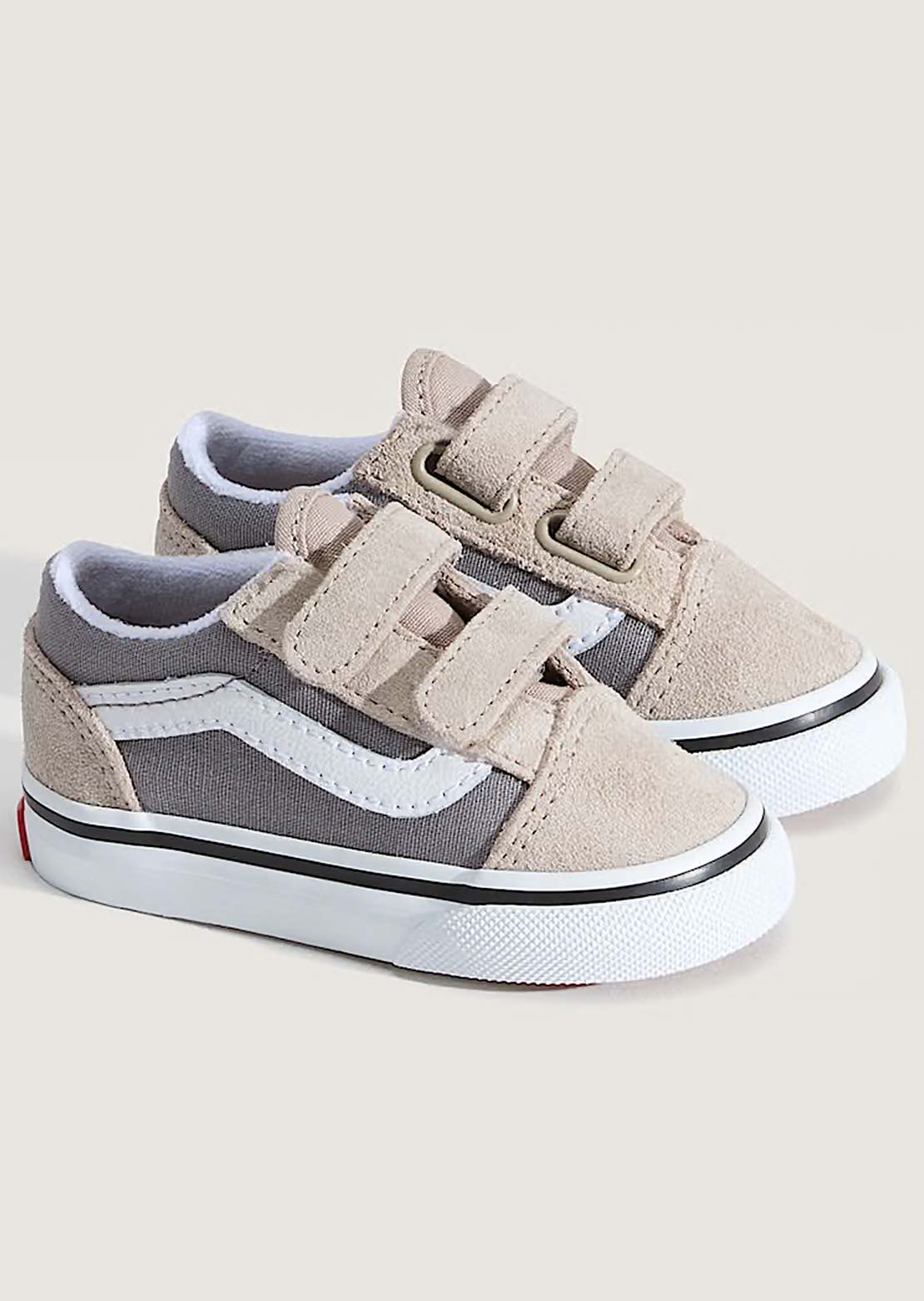 Vans Toddler Old Skool V Shoes Frost Gray