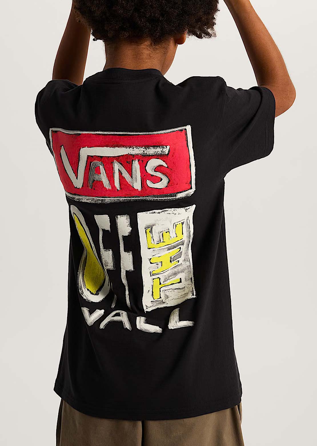 Vans Junior On Canvas T-Shirt Black