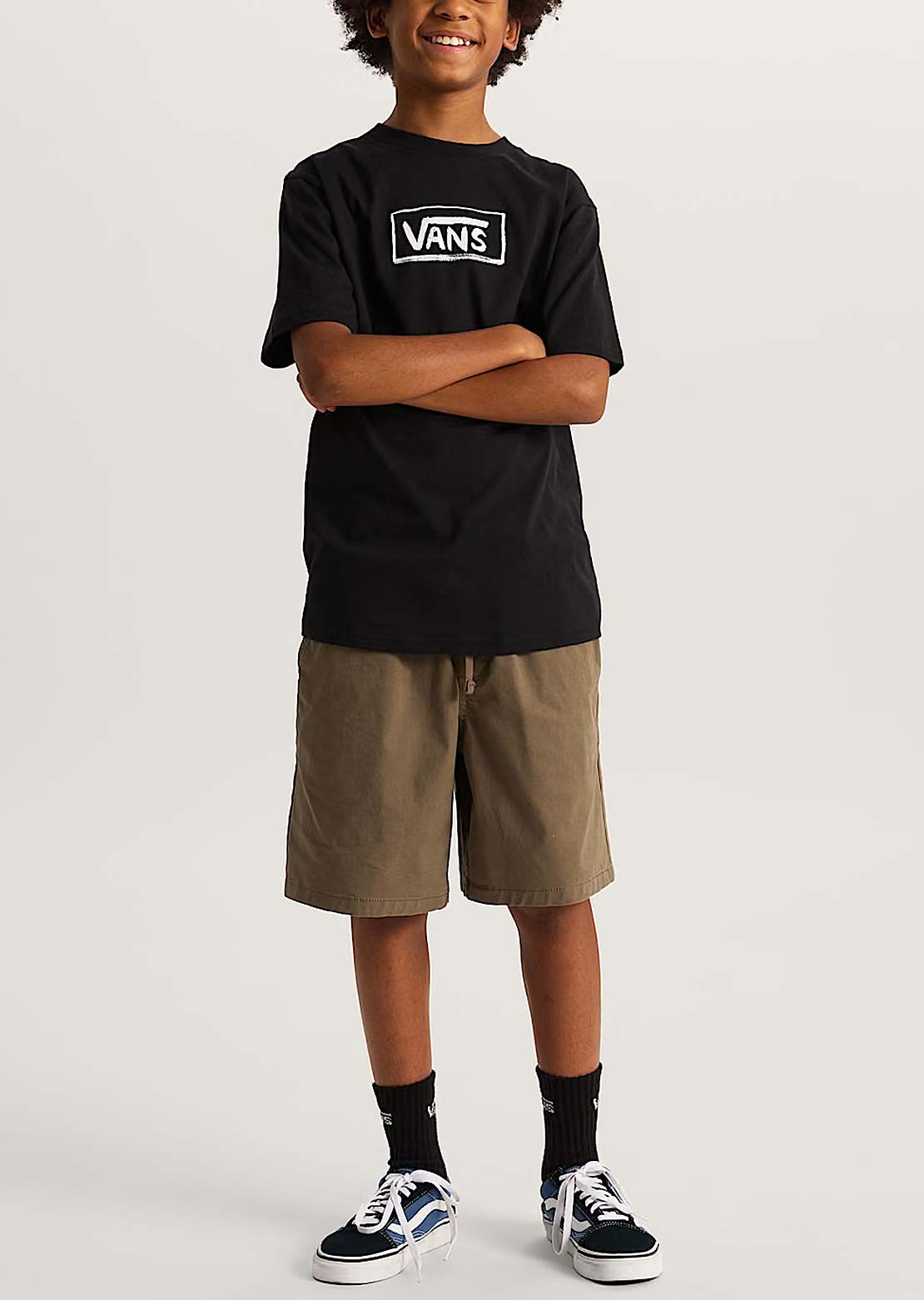 Vans Junior On Canvas T-Shirt Black