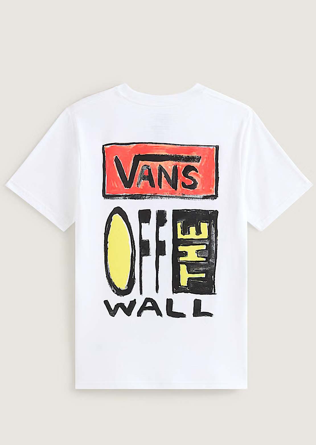 Vans Junior On Canvas T-Shirt White