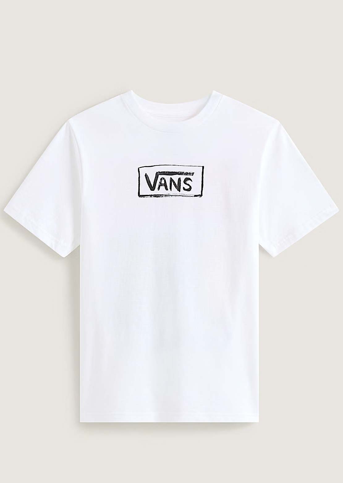 Vans Junior On Canvas T-Shirt White
