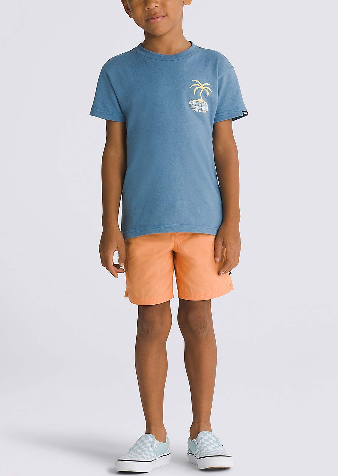 Vans Junior Primary Solid Elastic II Boardshorts Copper Tan