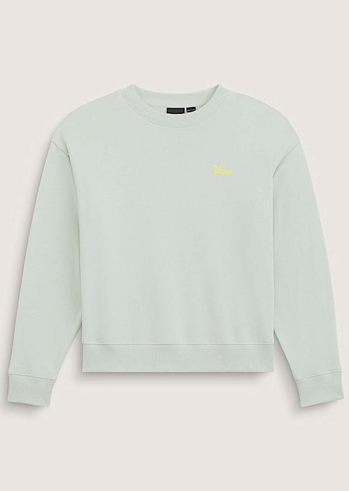 Vans Junior Script Logo OS Crew Longsleeve