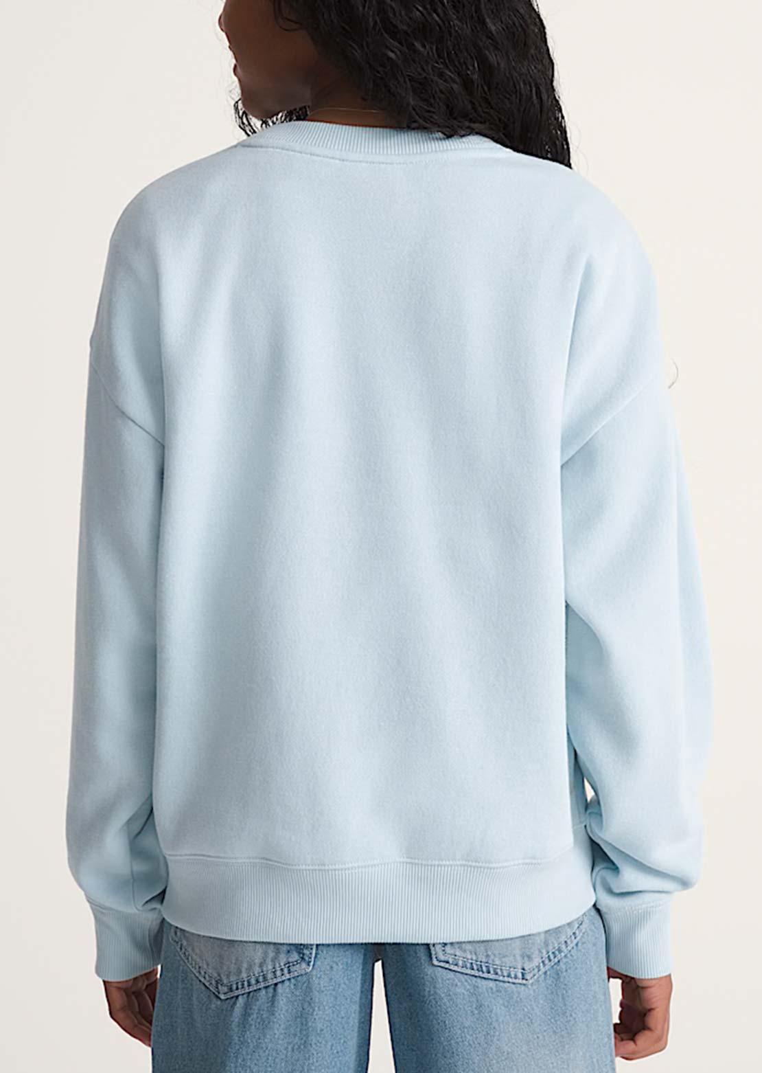 Vans Junior Shore Thing OS Crew Long Sleeve Dawn Mist