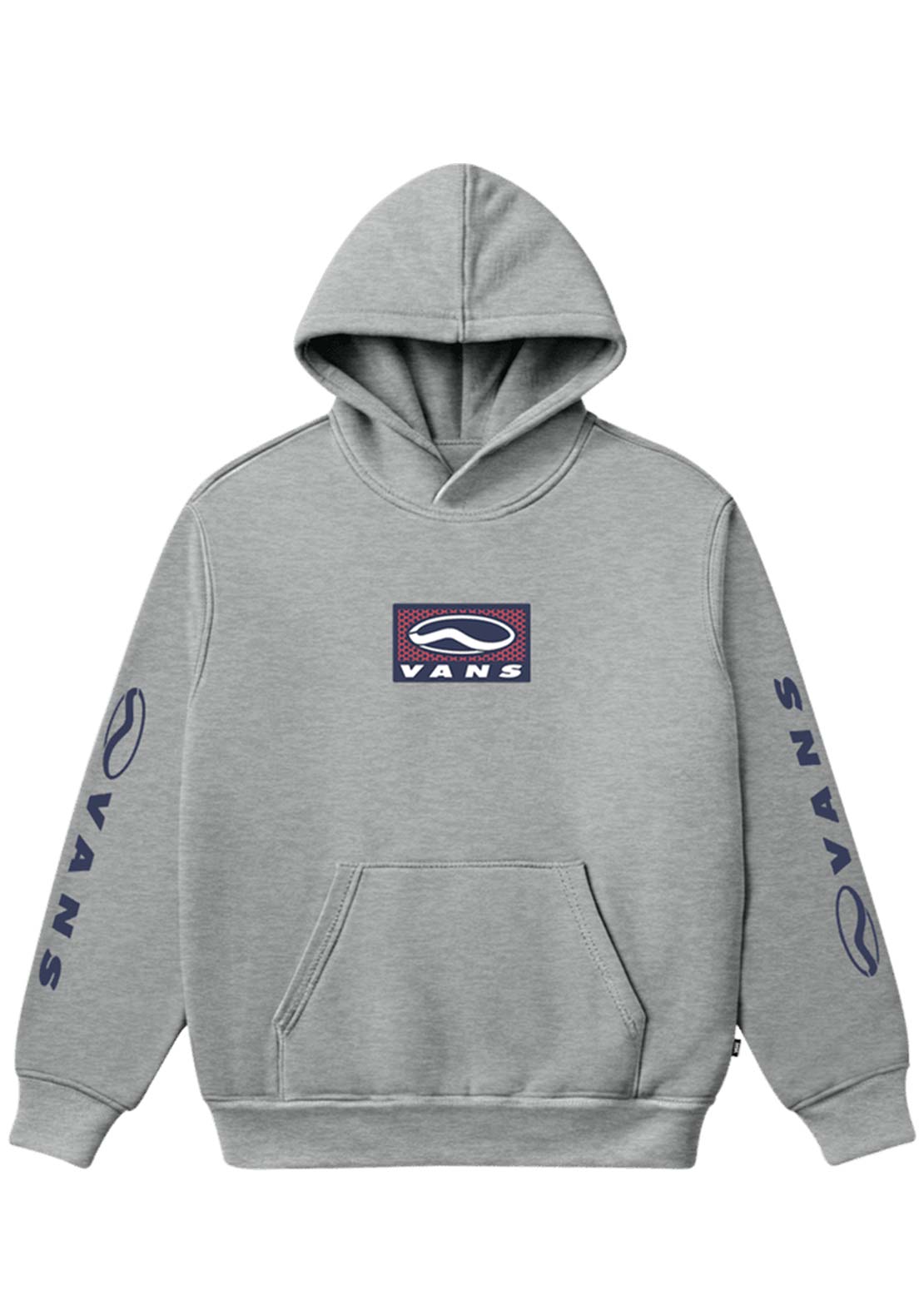 Vans Junior Sidestripe Sportwear Pullover Cement Heather
