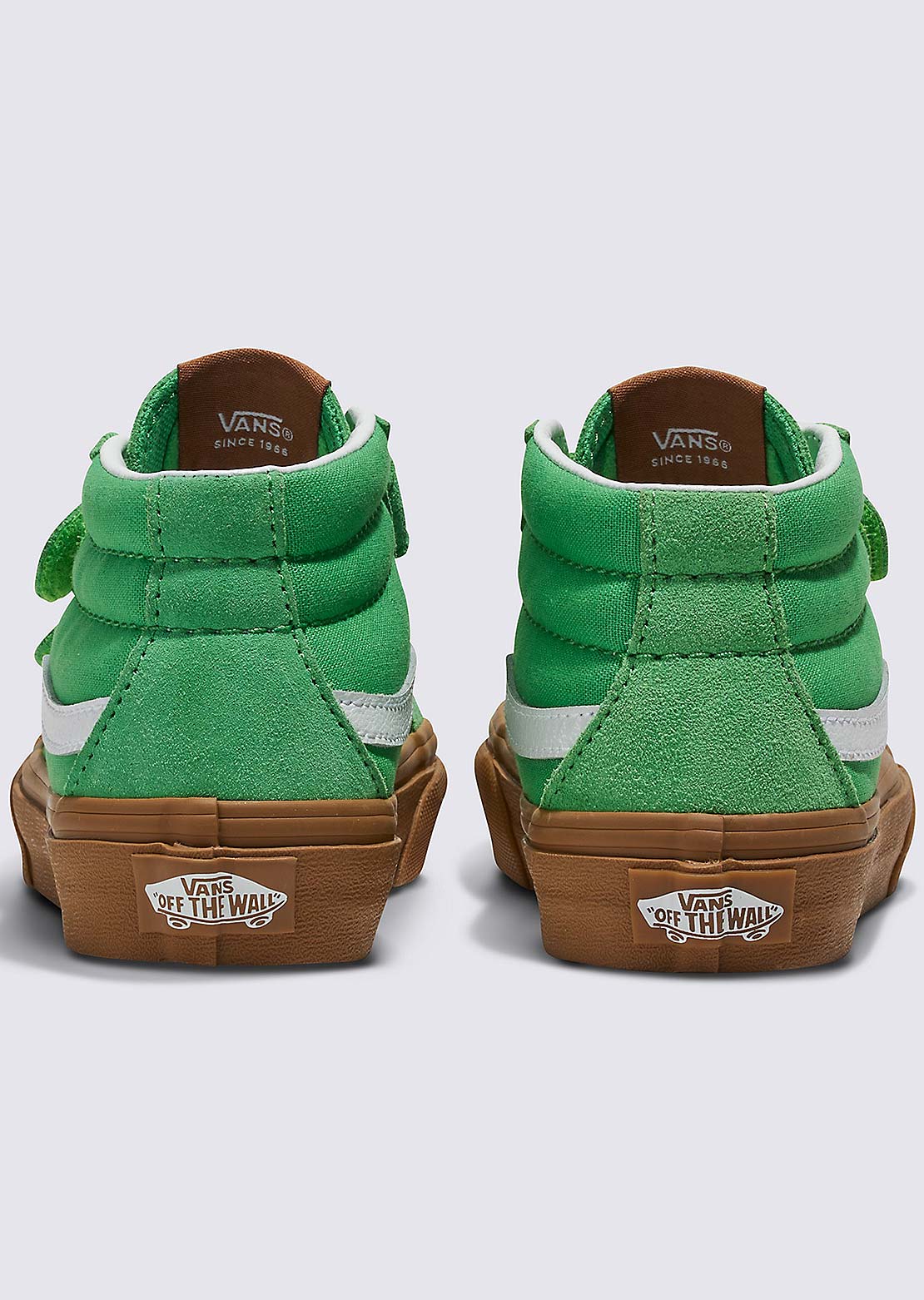 Vans Junior Sk8-Mid Reissue V Shoes Gum/Green