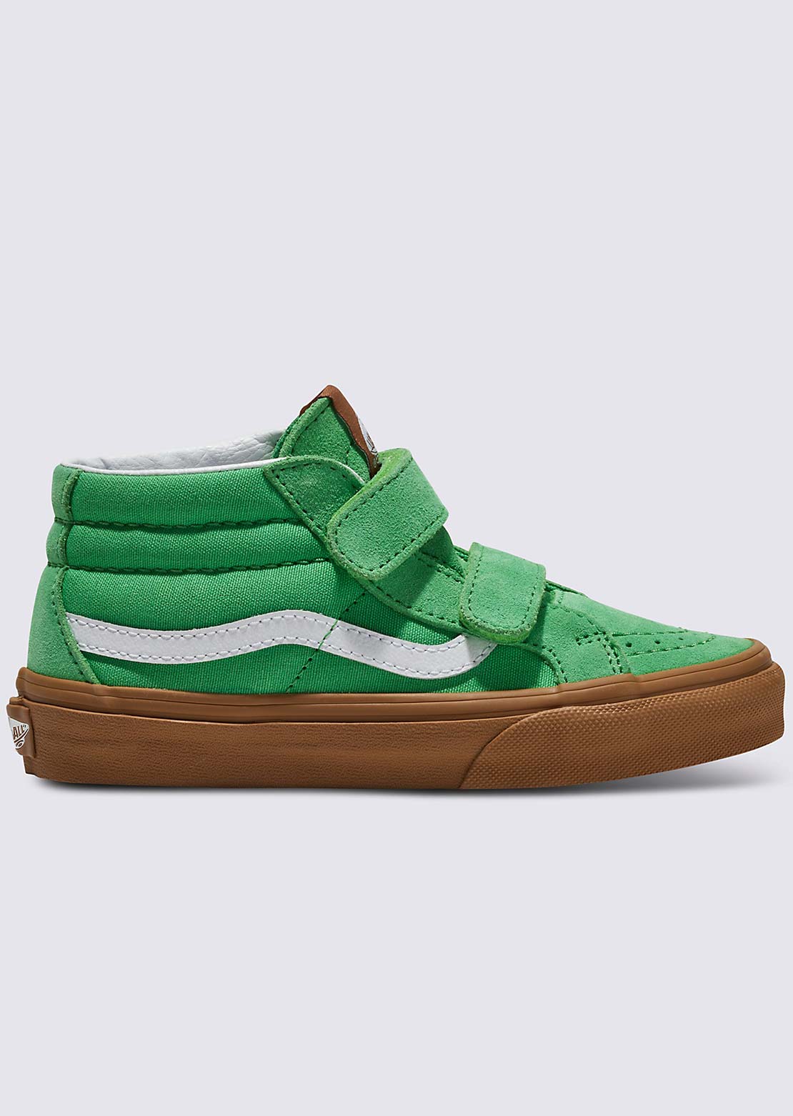 Vans Junior Sk8-Mid Reissue V Shoes Gum/Green