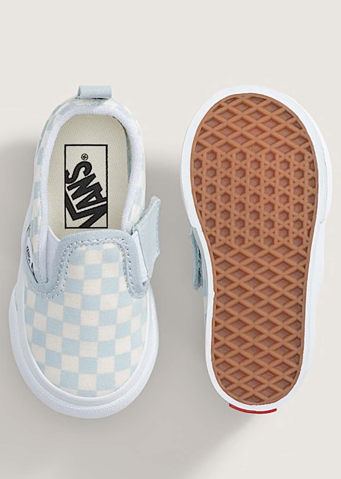 Vans Toddler Slip-On V Shoes Dawn Mist