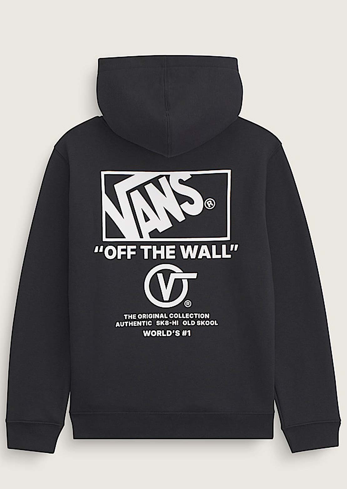Vans Junior Stacked Hi Pullover Black/White