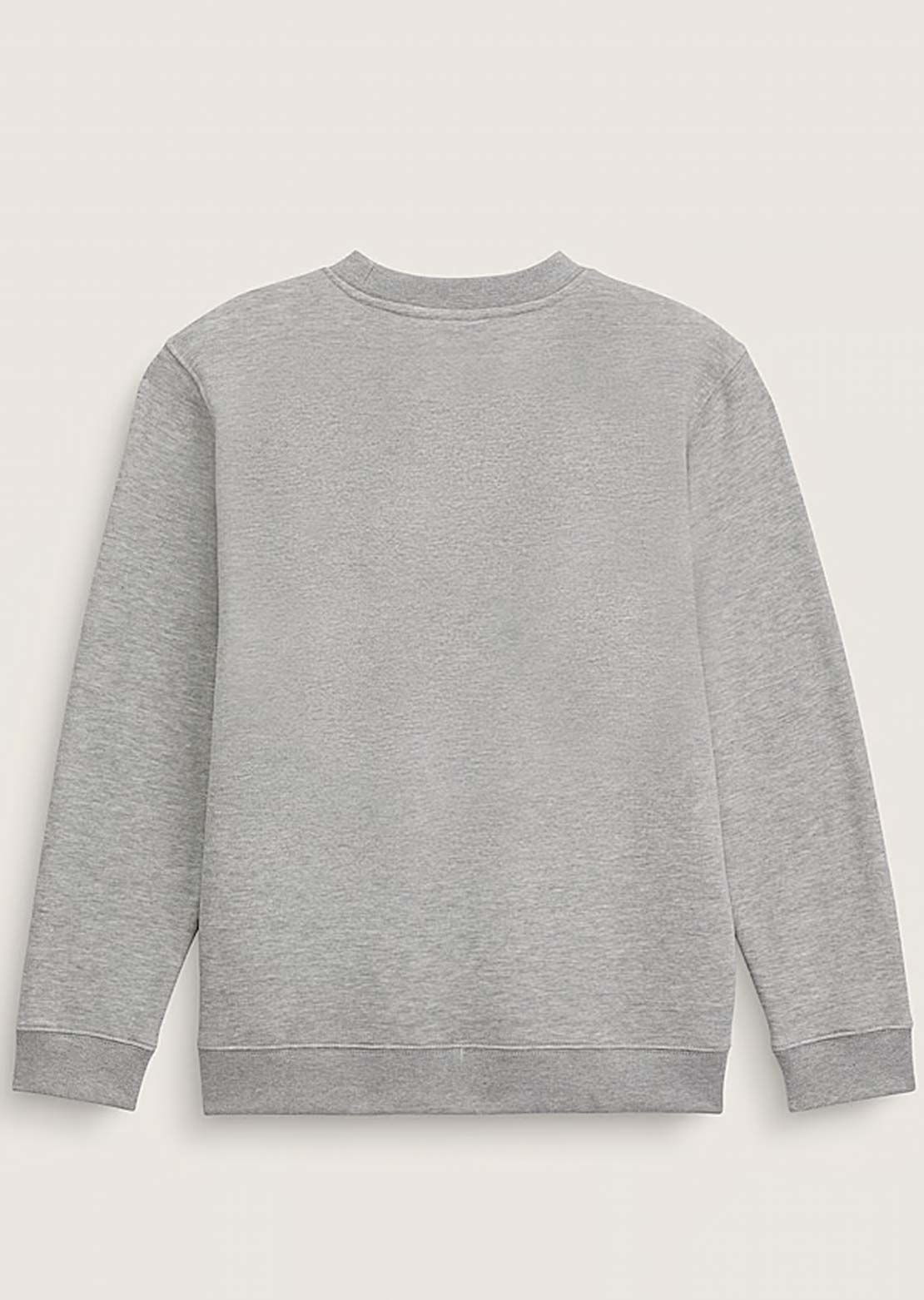 Vans Junior Stretch Logo Crew Longsleeve Cement Heather