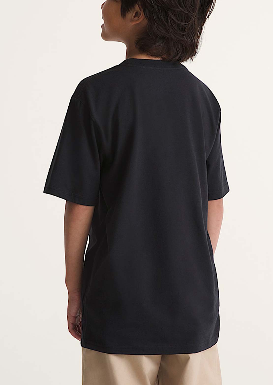 Vans Junior Stretch Logo T-Shirt Black