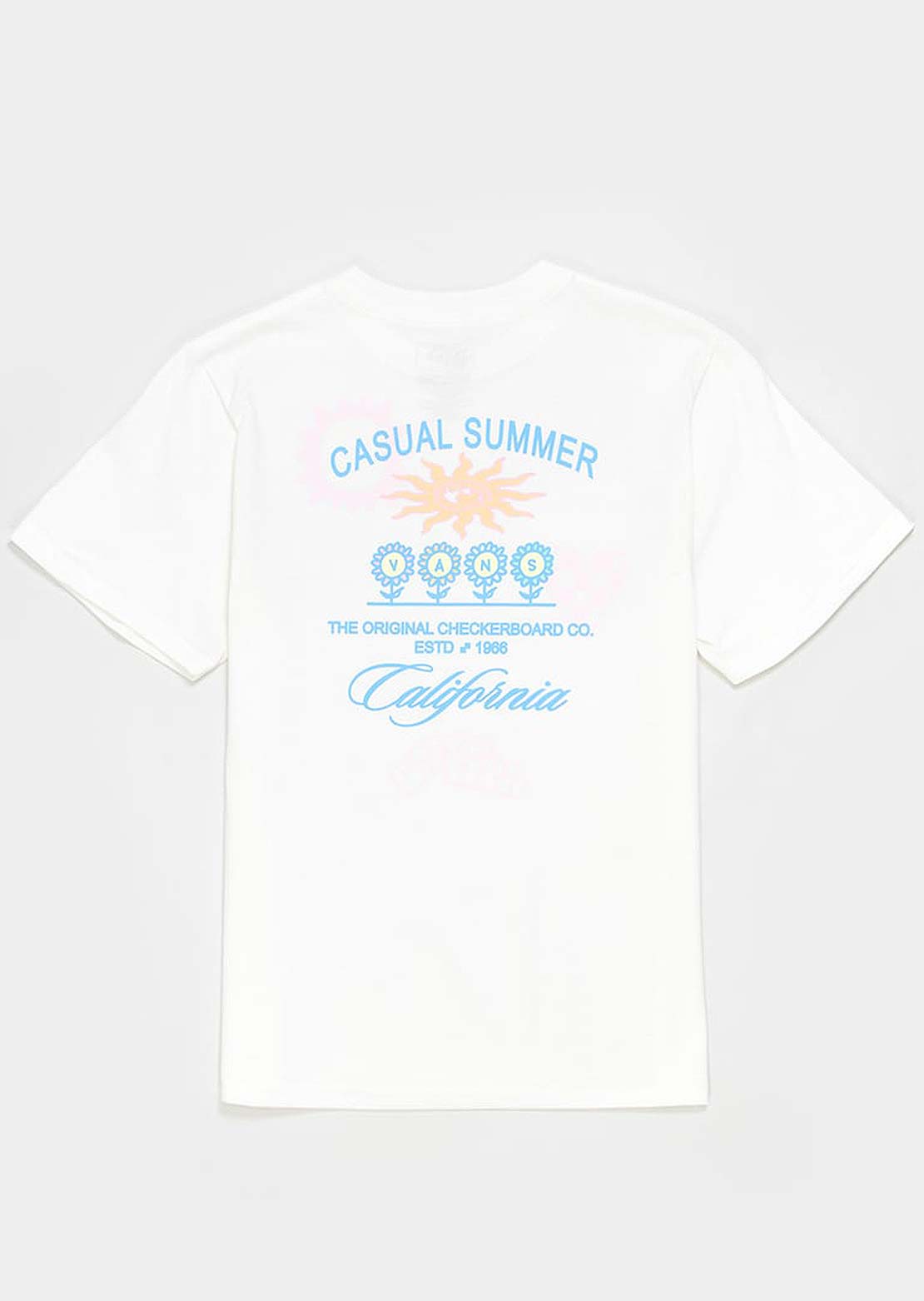 Vans Junior Sunny Daze T-Shirt Marshmallow