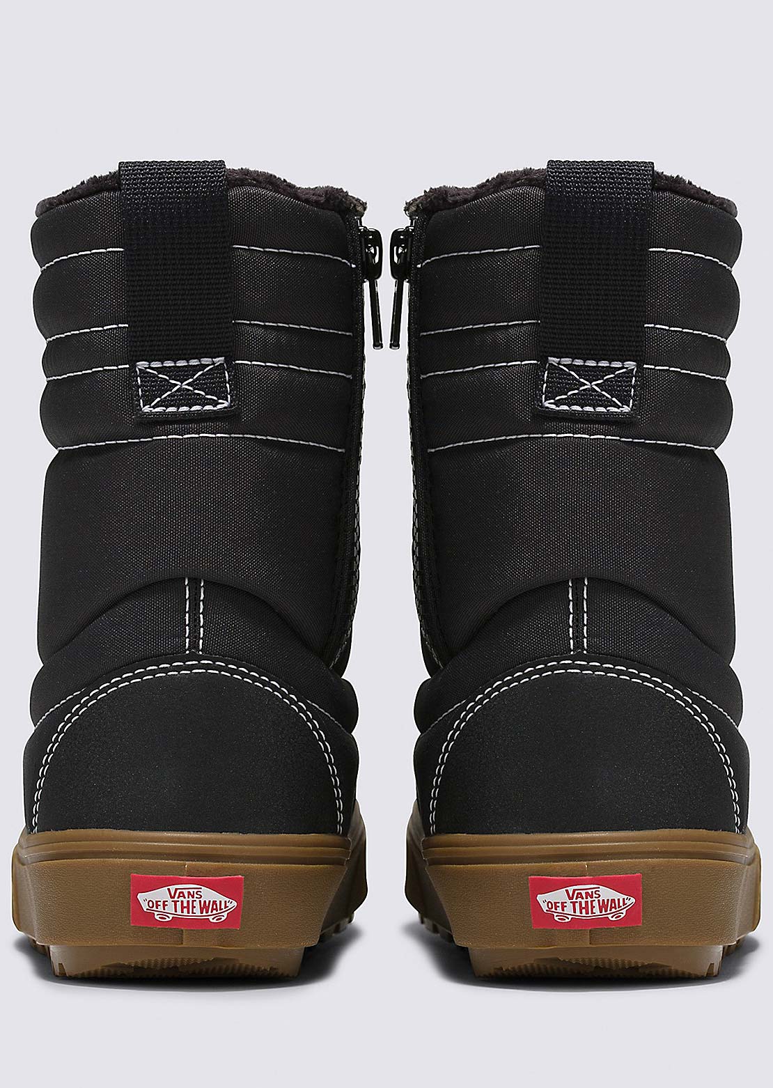 Vans Junior Vansguard Slip-On Snow Boots Black/Gum