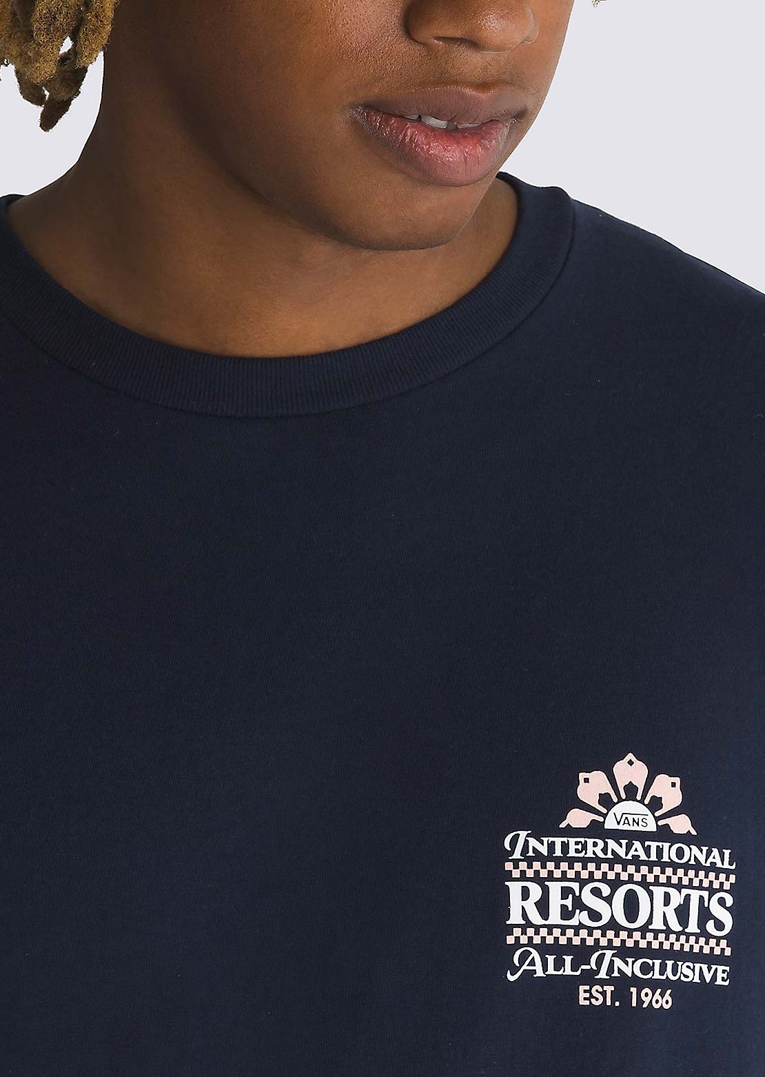 Vans Men&#39;s All Inclusive SS T-Shirt Navy