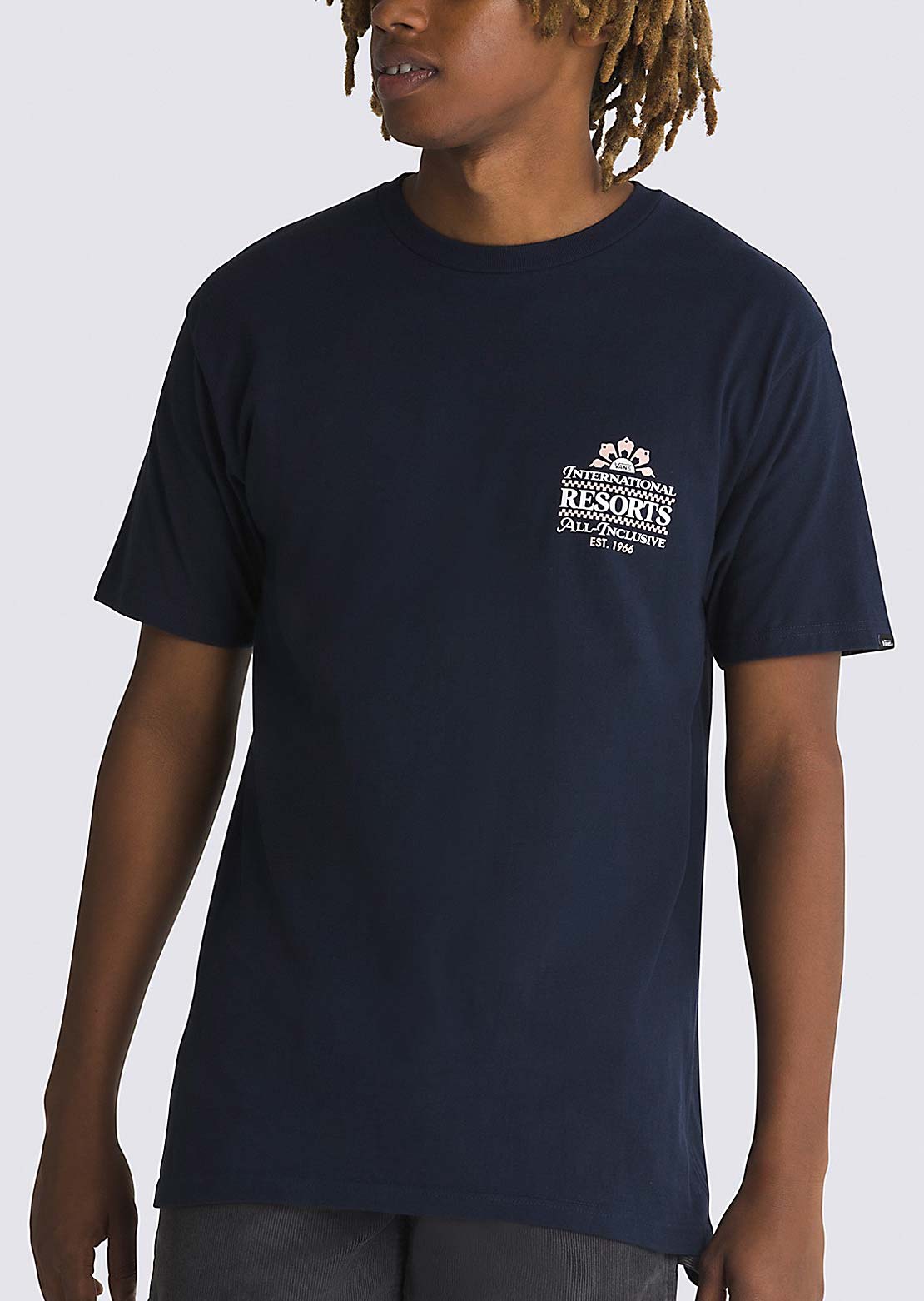 Vans Men&#39;s All Inclusive SS T-Shirt Navy