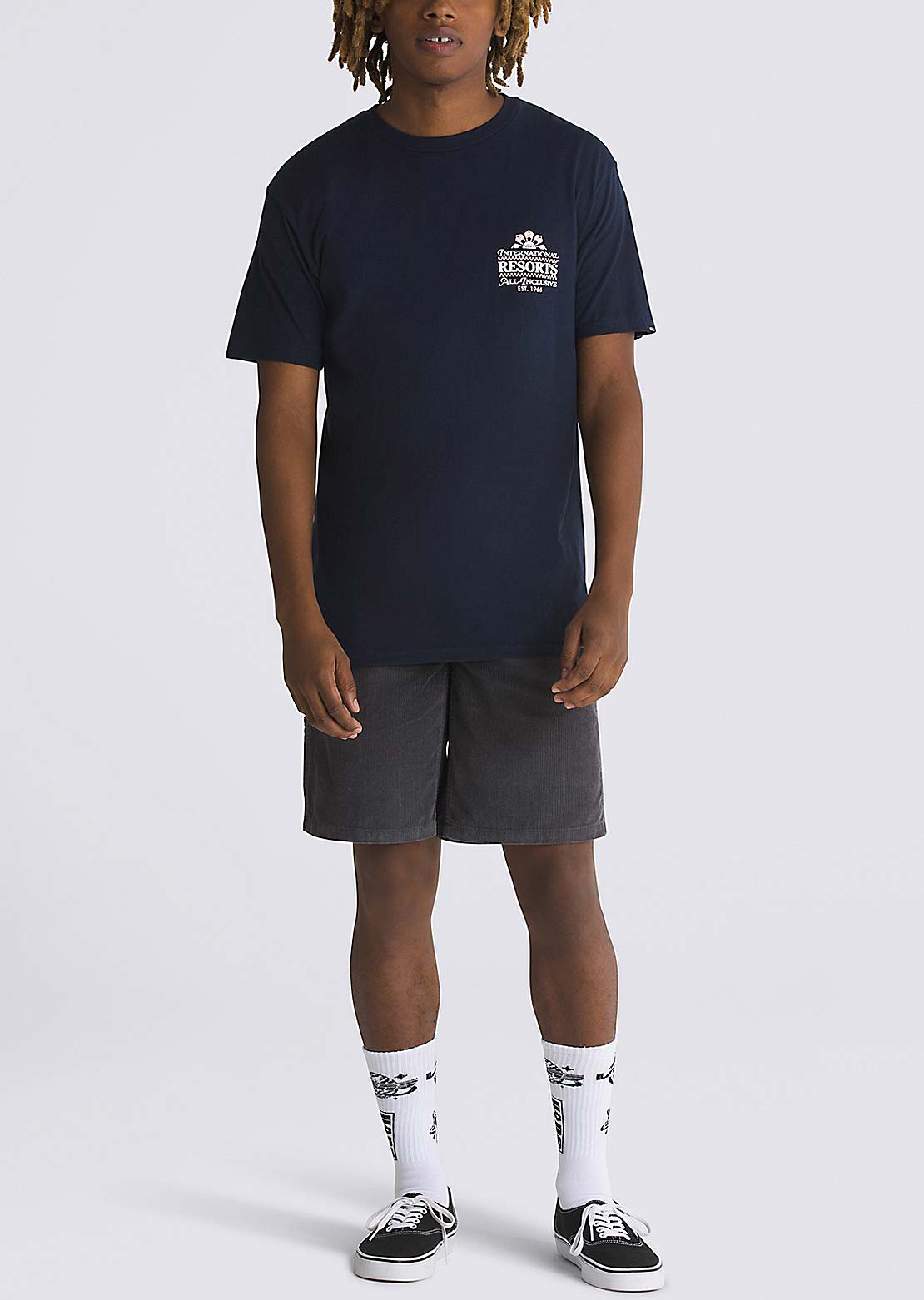 Vans Men&#39;s All Inclusive SS T-Shirt Navy