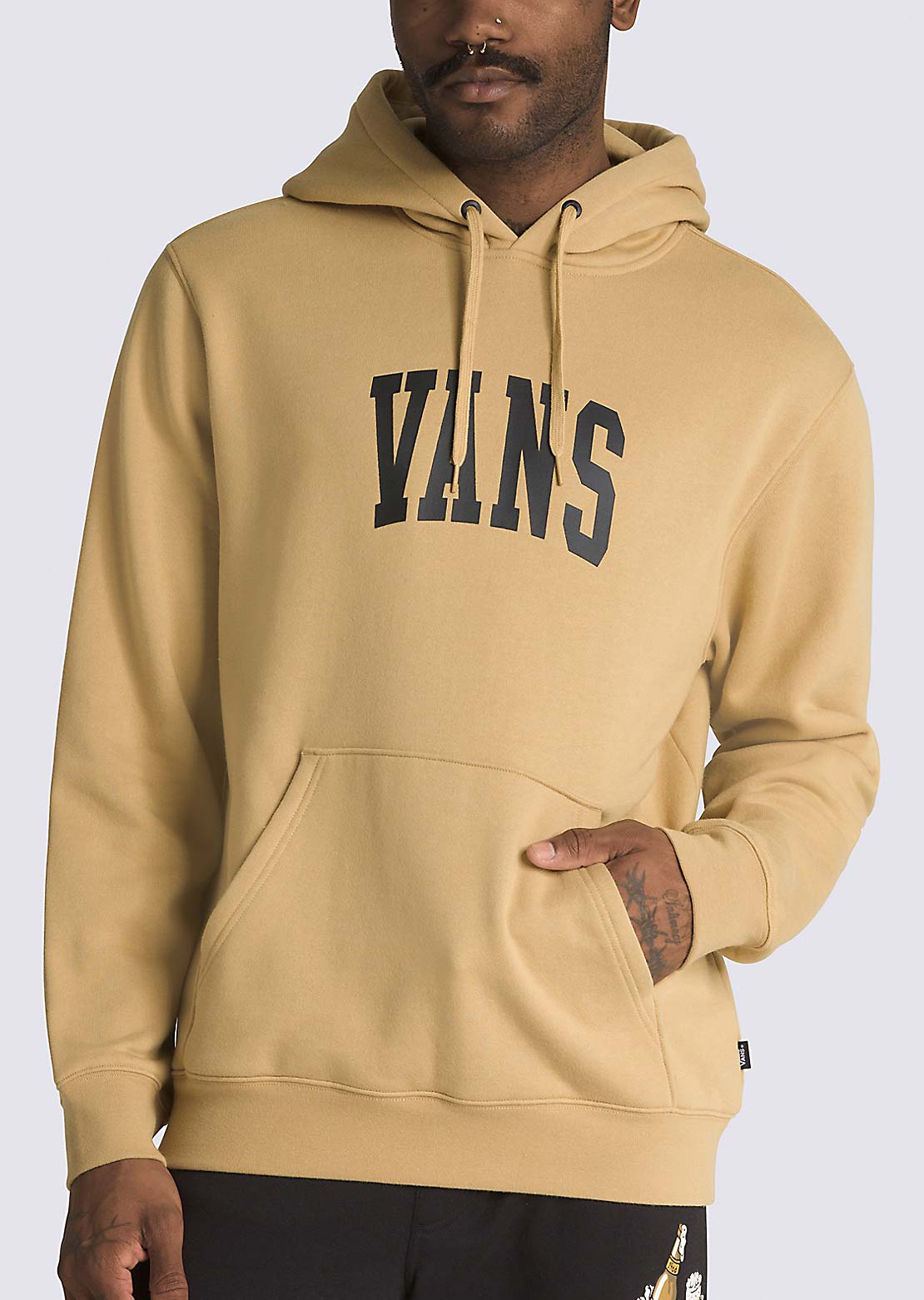 Vans Men&#39;s Arched Pullover Hood Antelope