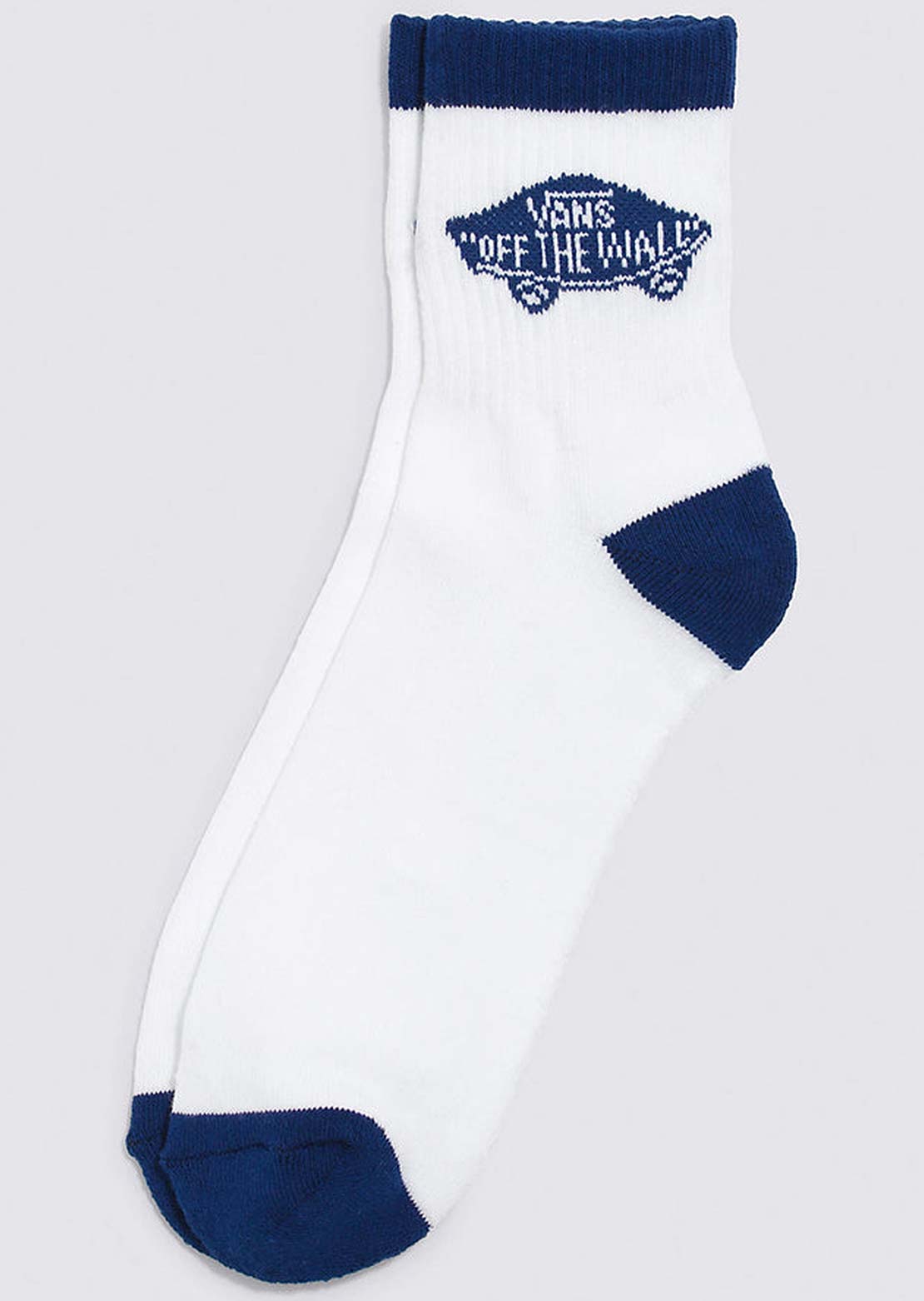 Vans Men's Art Half Crew Socks Blue Depths