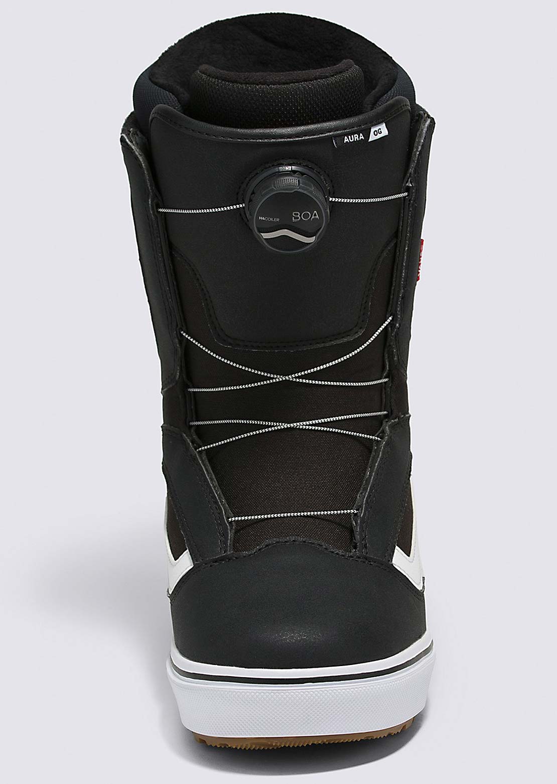 Vans Men's Aura OG Snowboard Boots Black/White