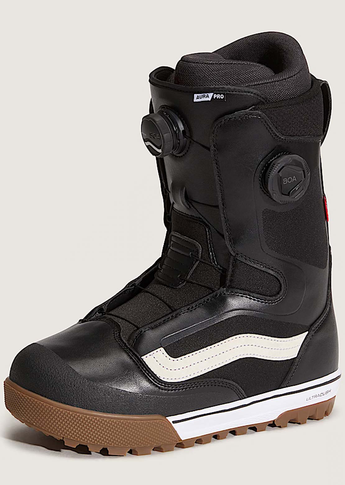 Vans Men's Aura Pro Snowboard Boots Black/White