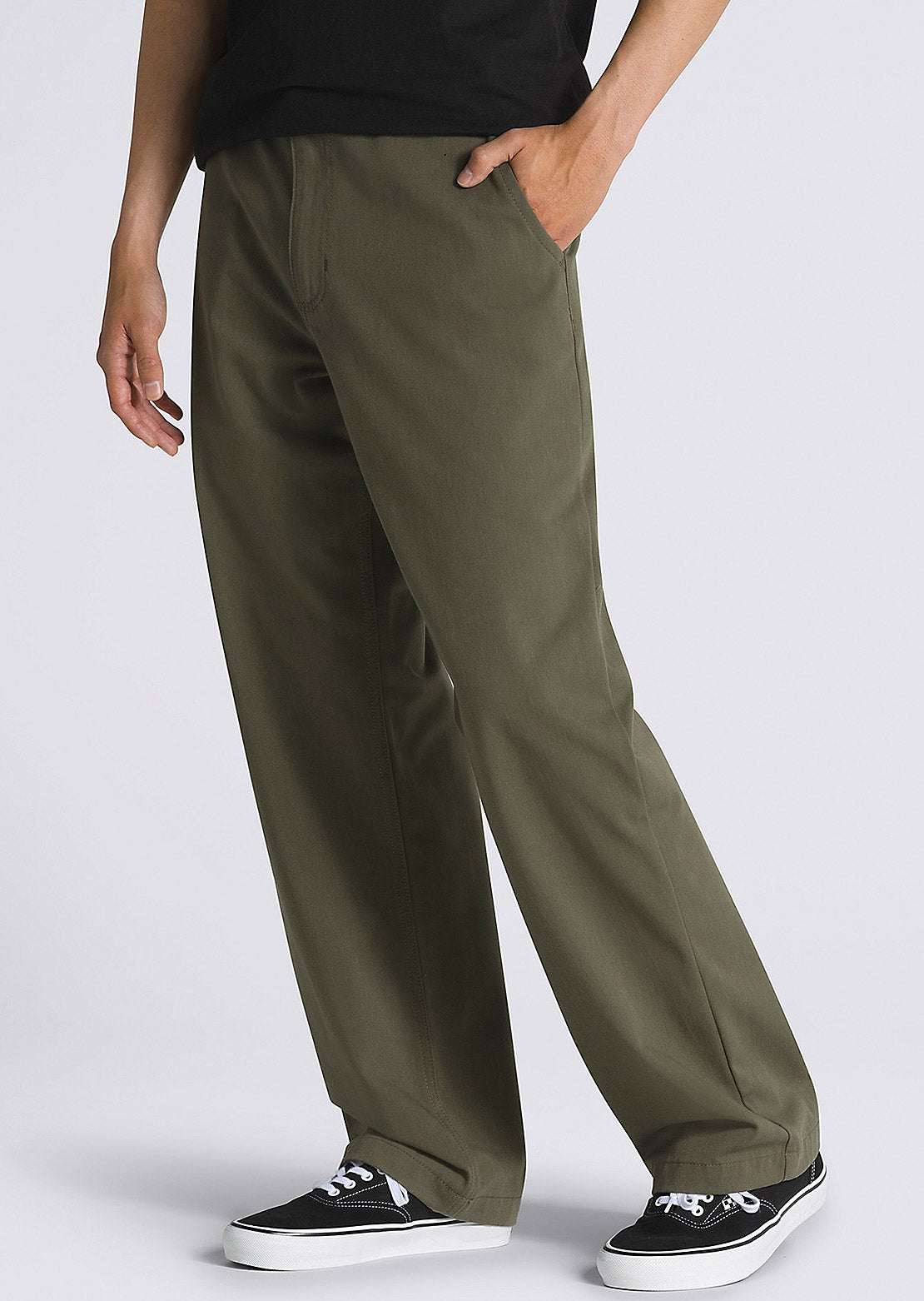 Vans Men's Authentic Chino Loose Pants Grape Leaf