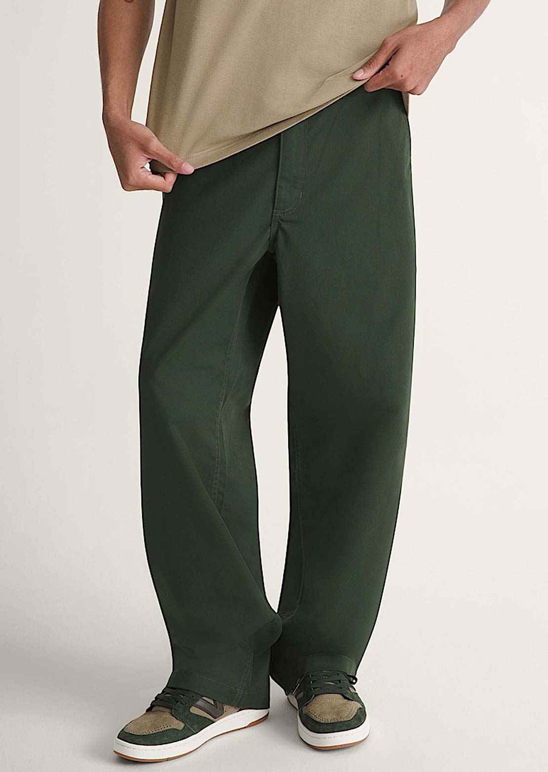 Vans Men's Authentic Chino Loose Pants Dried Kelp
