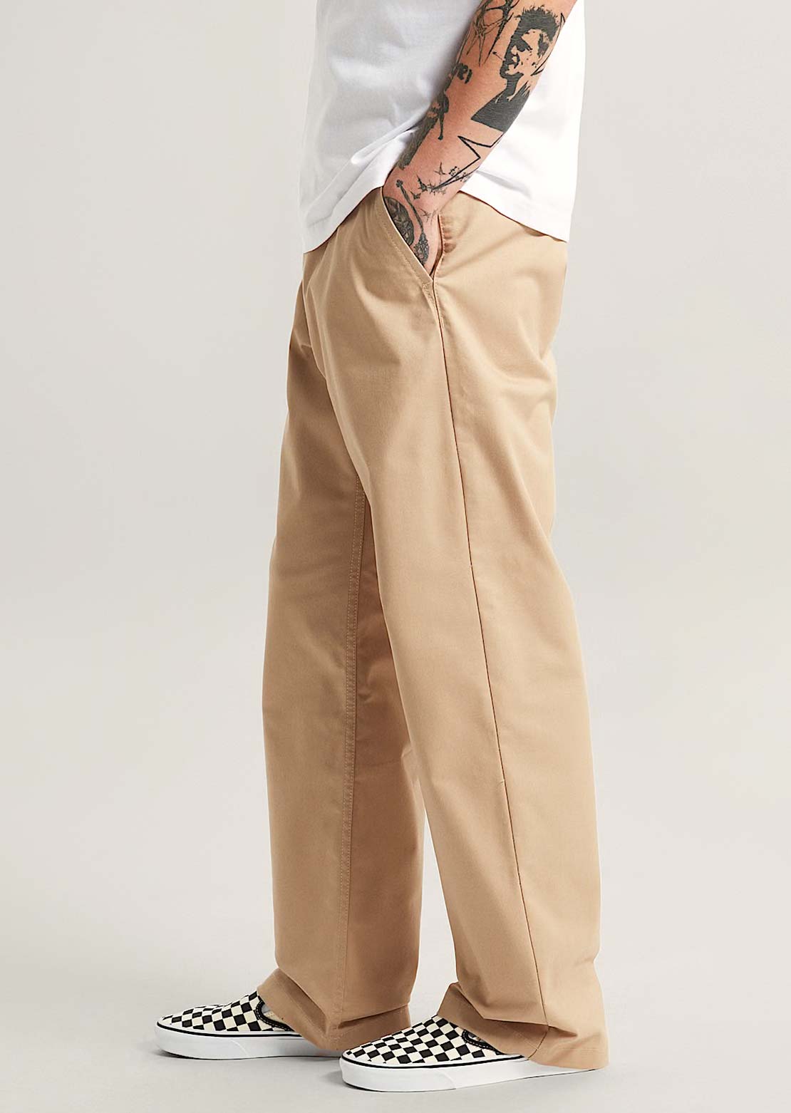 Vans Men's Authentic Chino Loose Pants Incense Beige