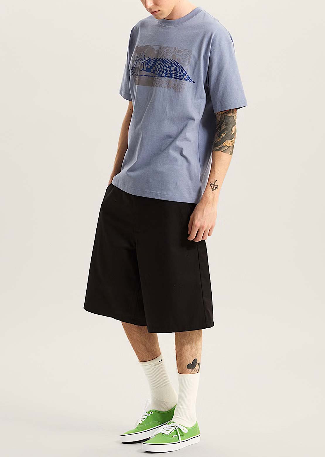 Vans Men's Authentic Chino Loose Shorts Black