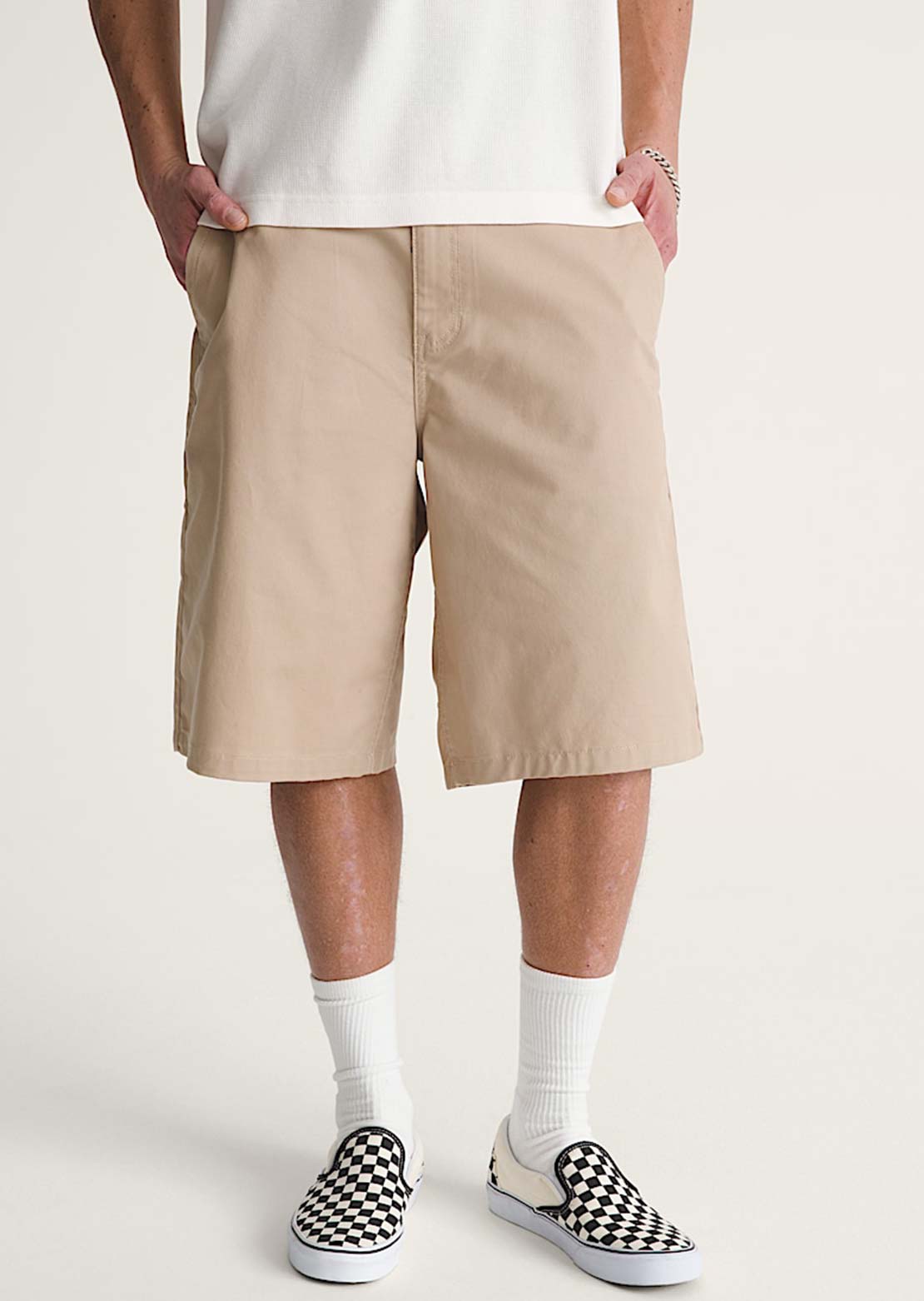 Vans Men's Authentic Chino Loose Shorts Incense Beige