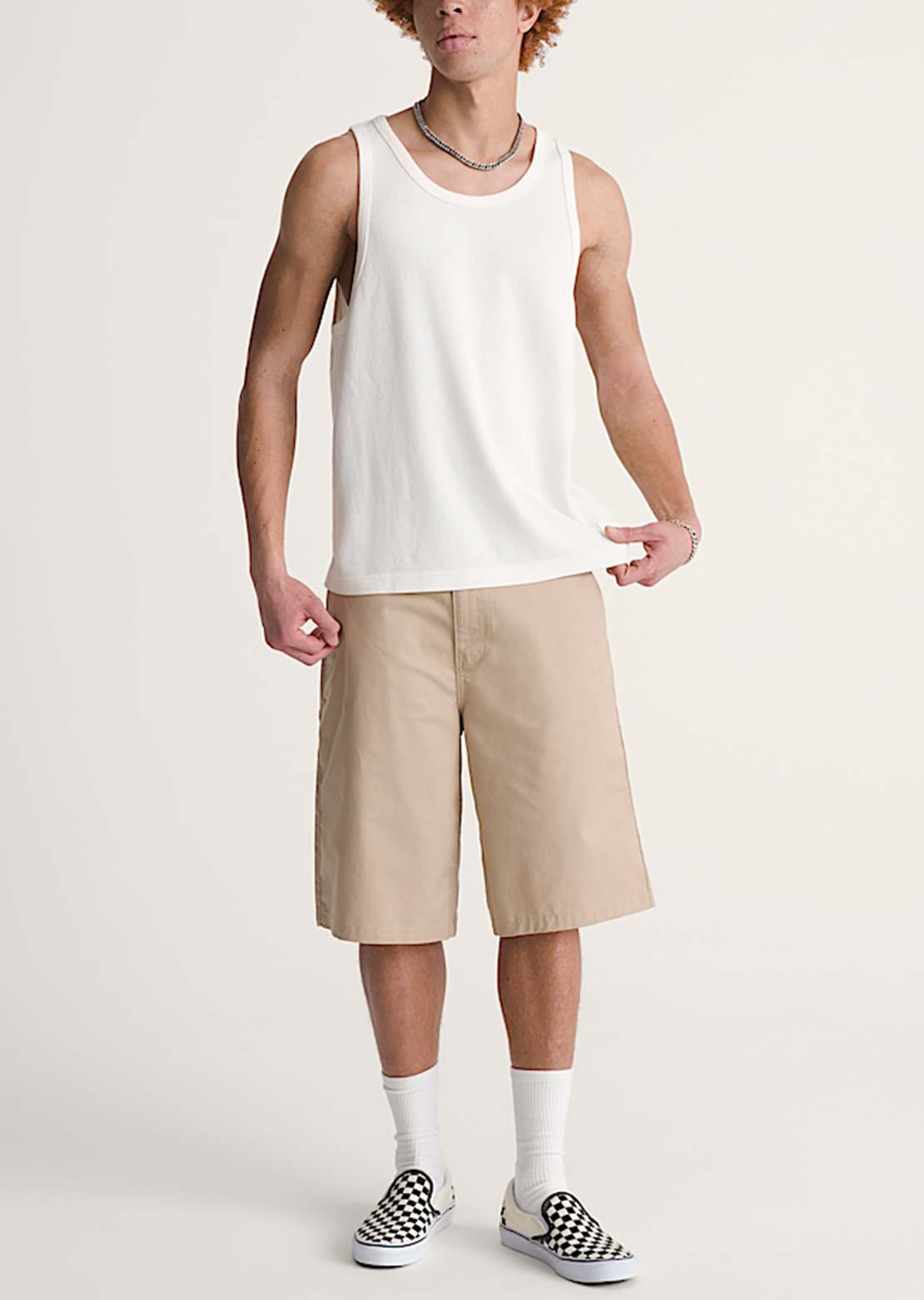 Vans Men's Authentic Chino Loose Shorts Incense Beige